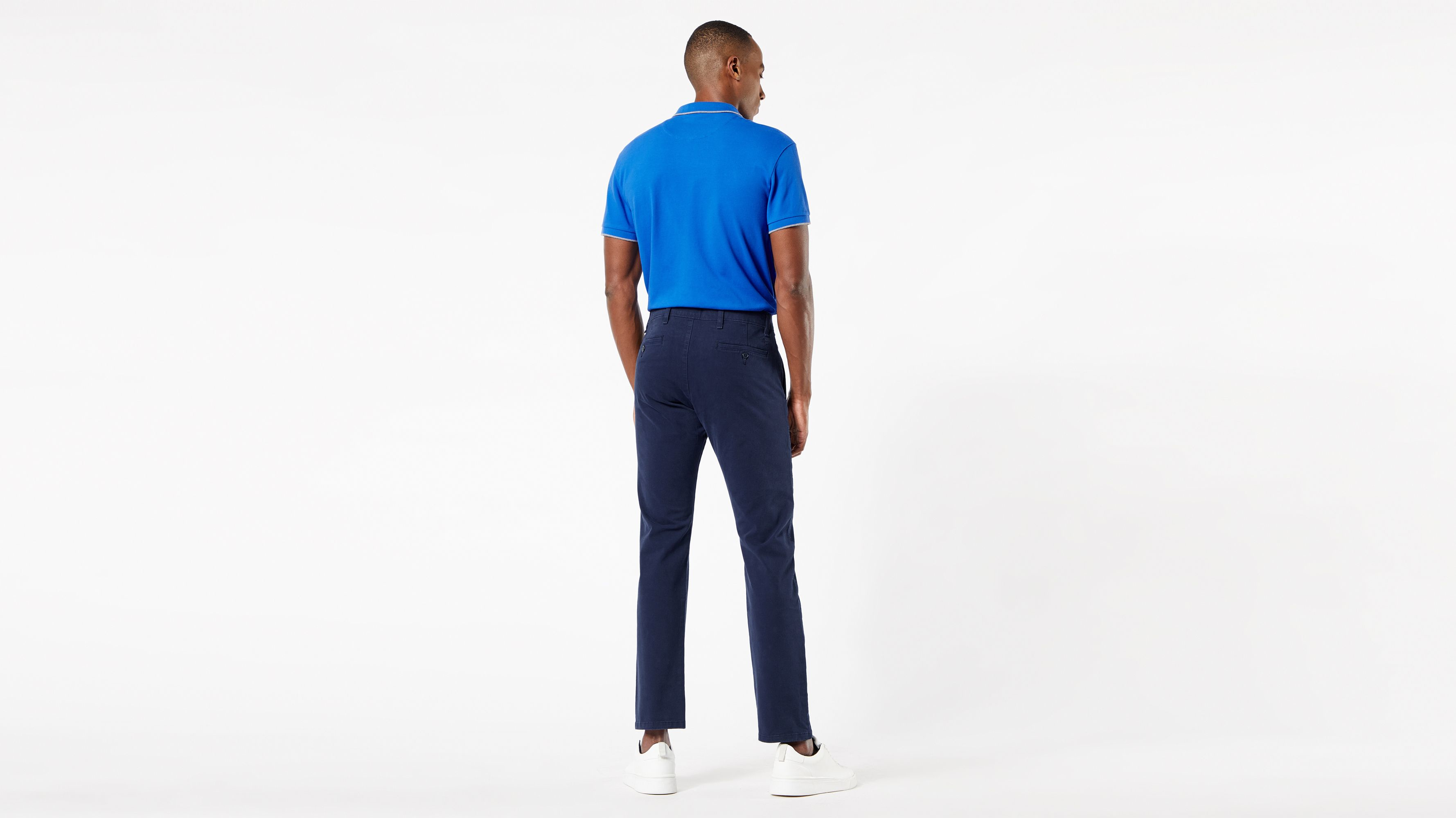 Dockers Ultimate Slim Fit chino bleu Pembroke stretch