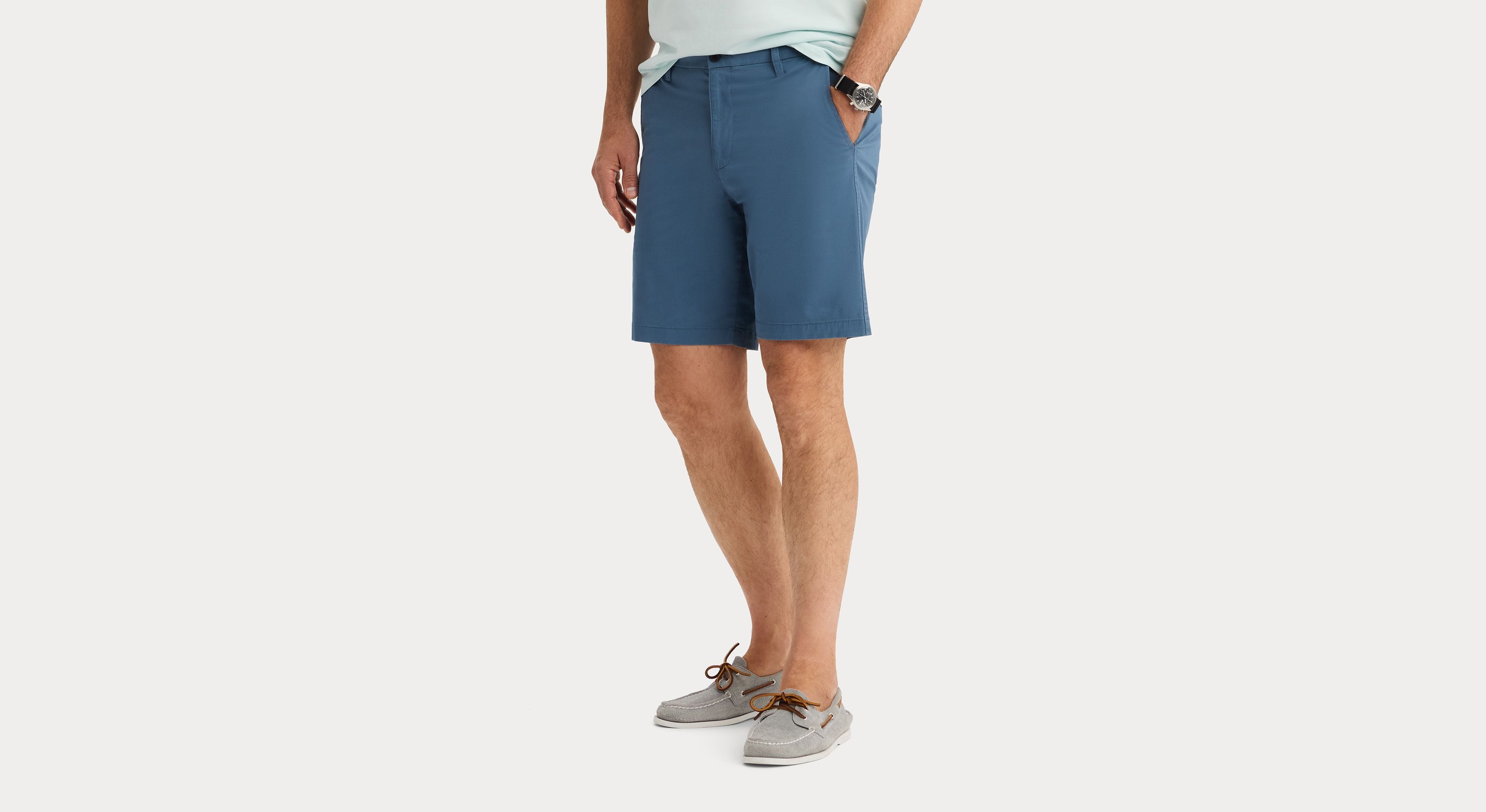 Dockers Ultimate Shorts short homme bleu Bering coupe droite