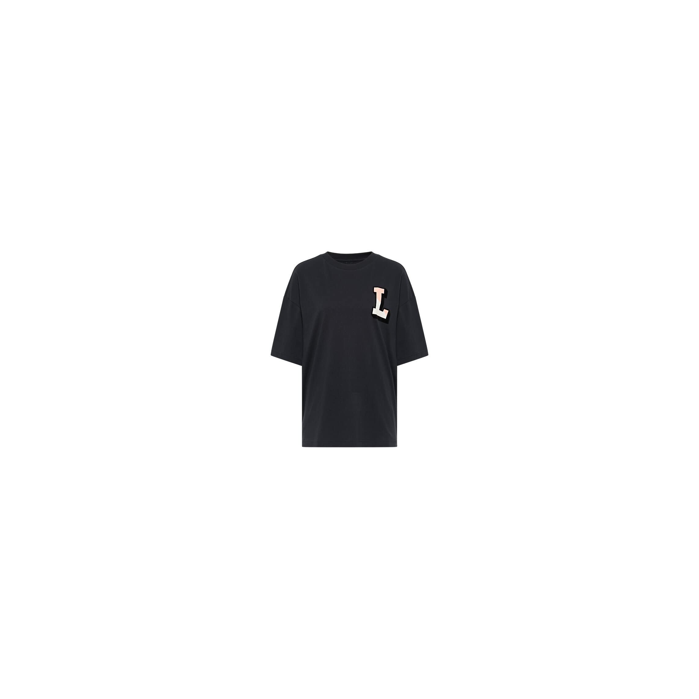 Lee Relaxed T-shirt femme col rond noir