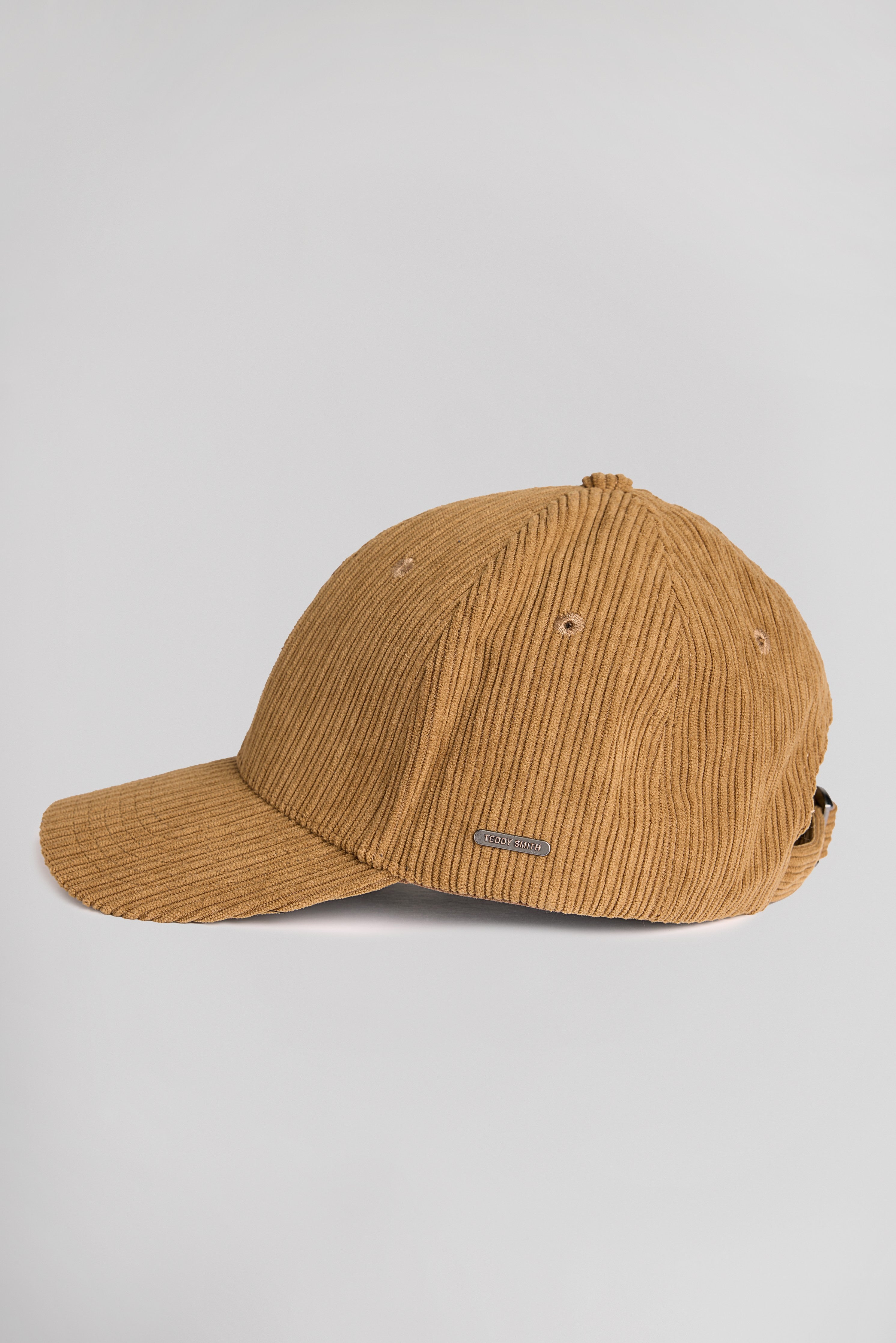 Teddy Smith C-Valou casquette velours noisette