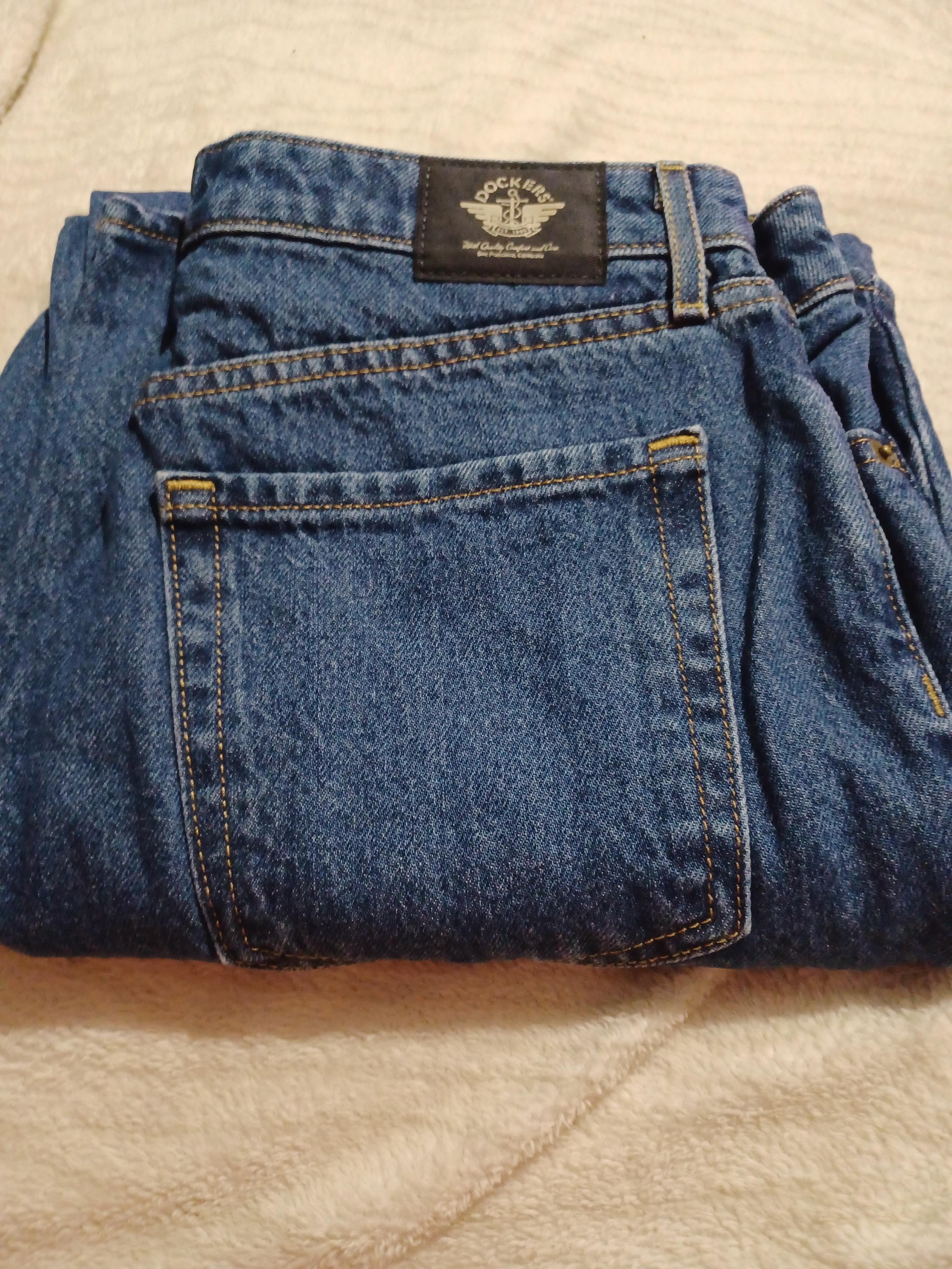 Dockers Sutter High Straight chino femme bleu