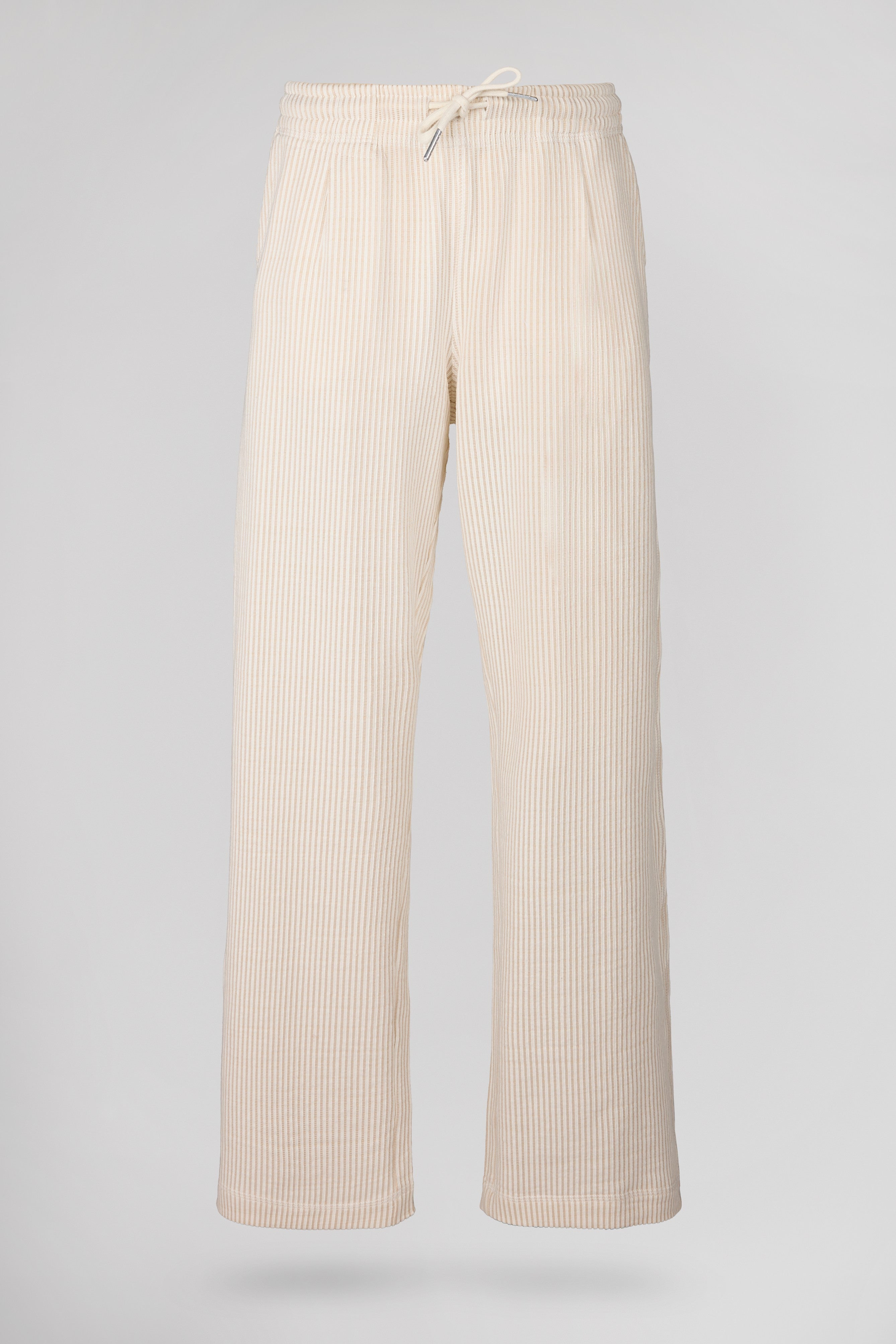 Teddy Smith P-Sublim pantalon beige rayures femme