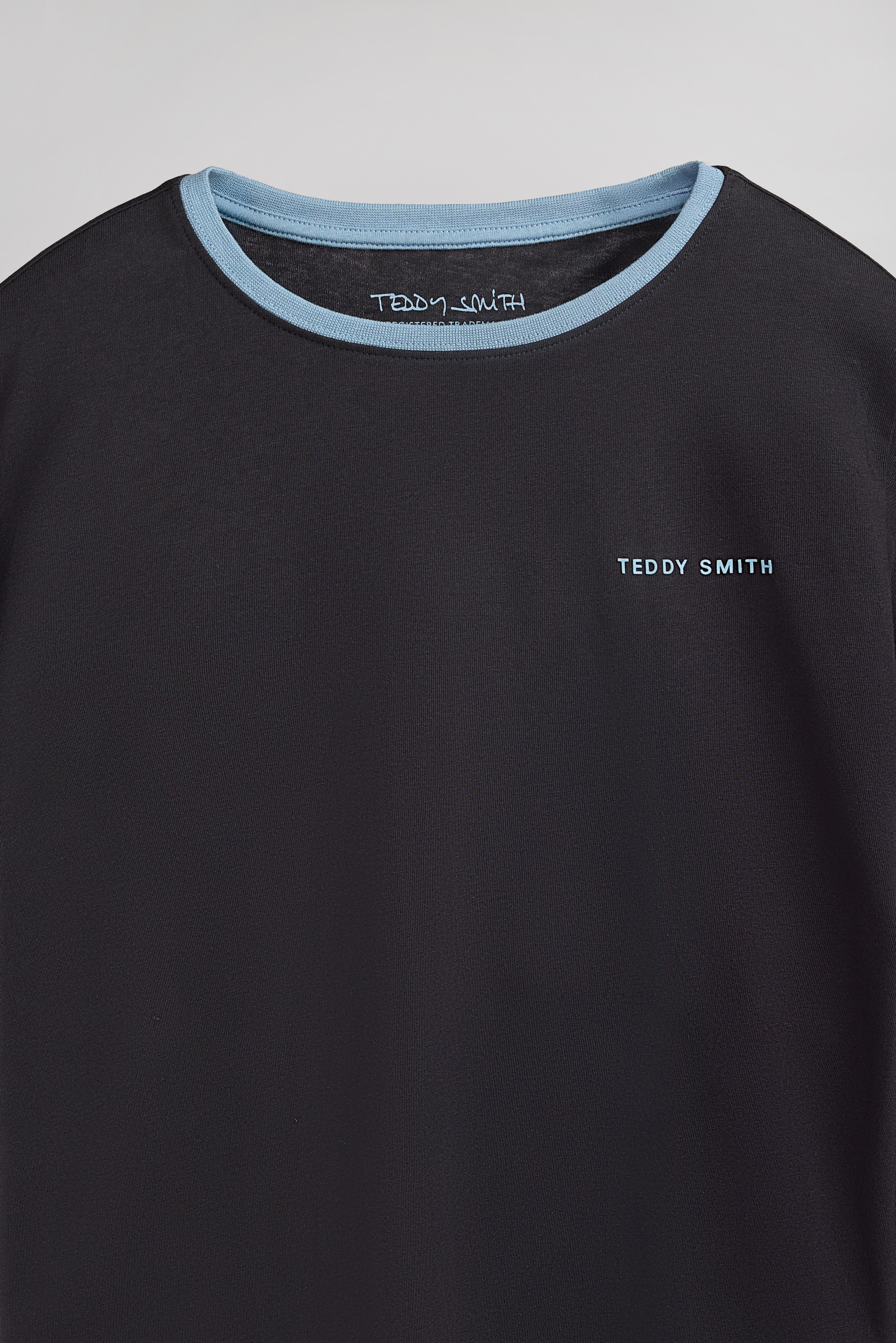 Teddy Smith THE TEE 2 t-shirt garçon dark navy coton