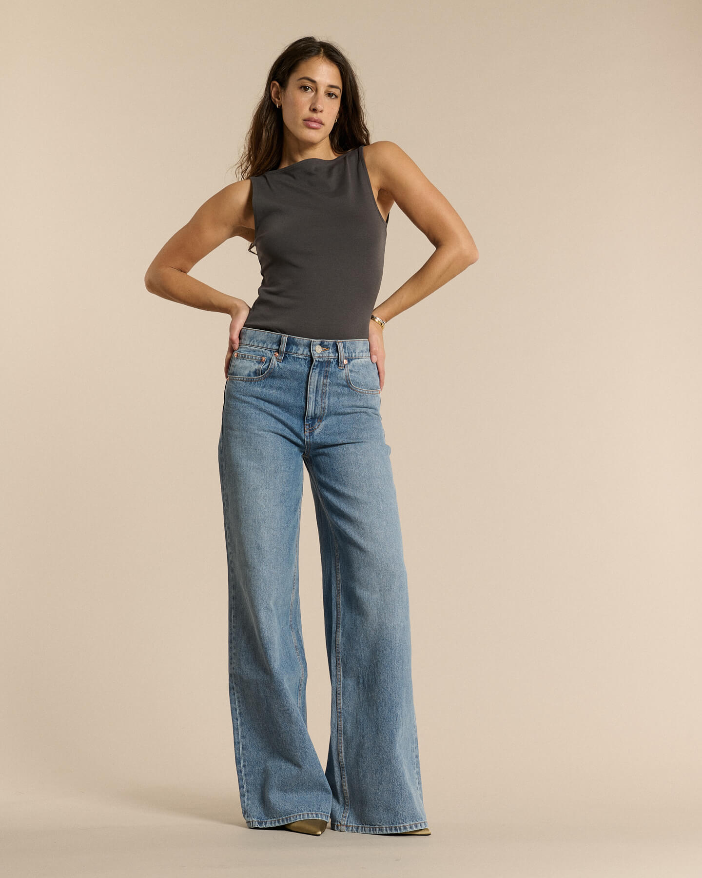Labdip Winona Echo Blue IN 33 jean large délavé