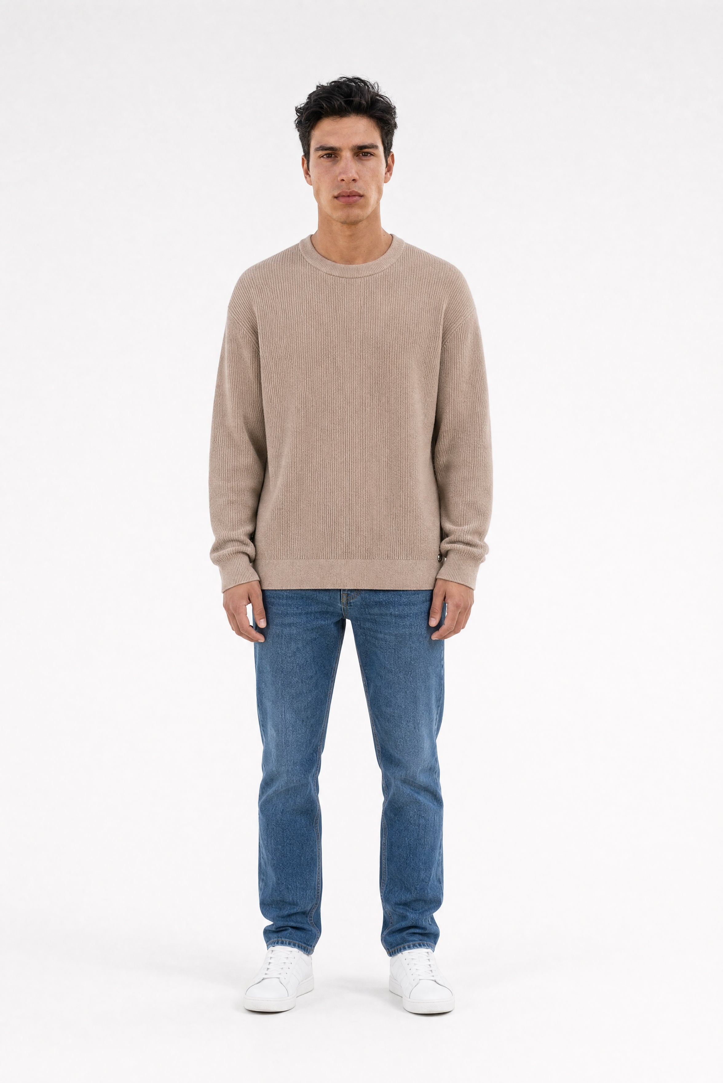 Teddy Smith P-Liam pull chenille wolf beige