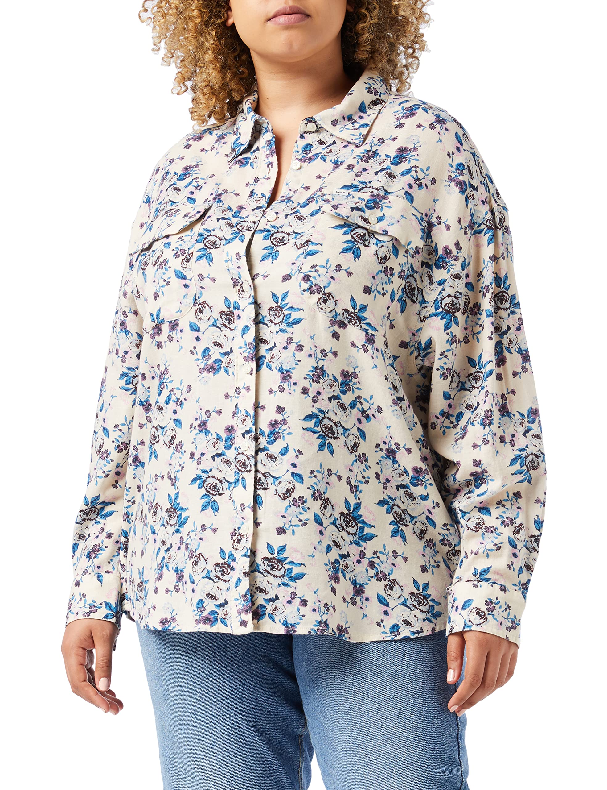 Lee Frontier t-shirt femme coton col rond