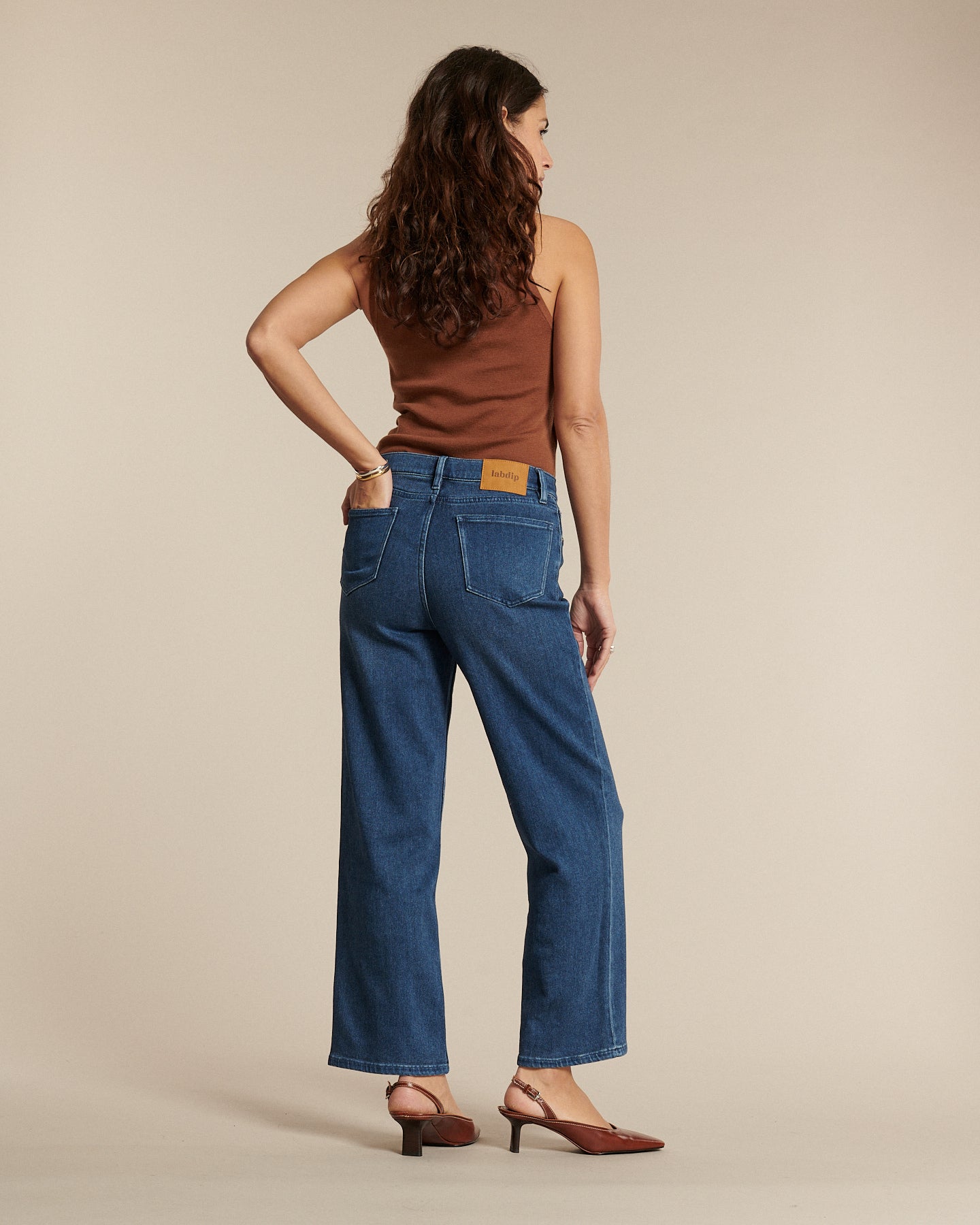 Labdip Romy Denim True Blue IN 34 jean droit