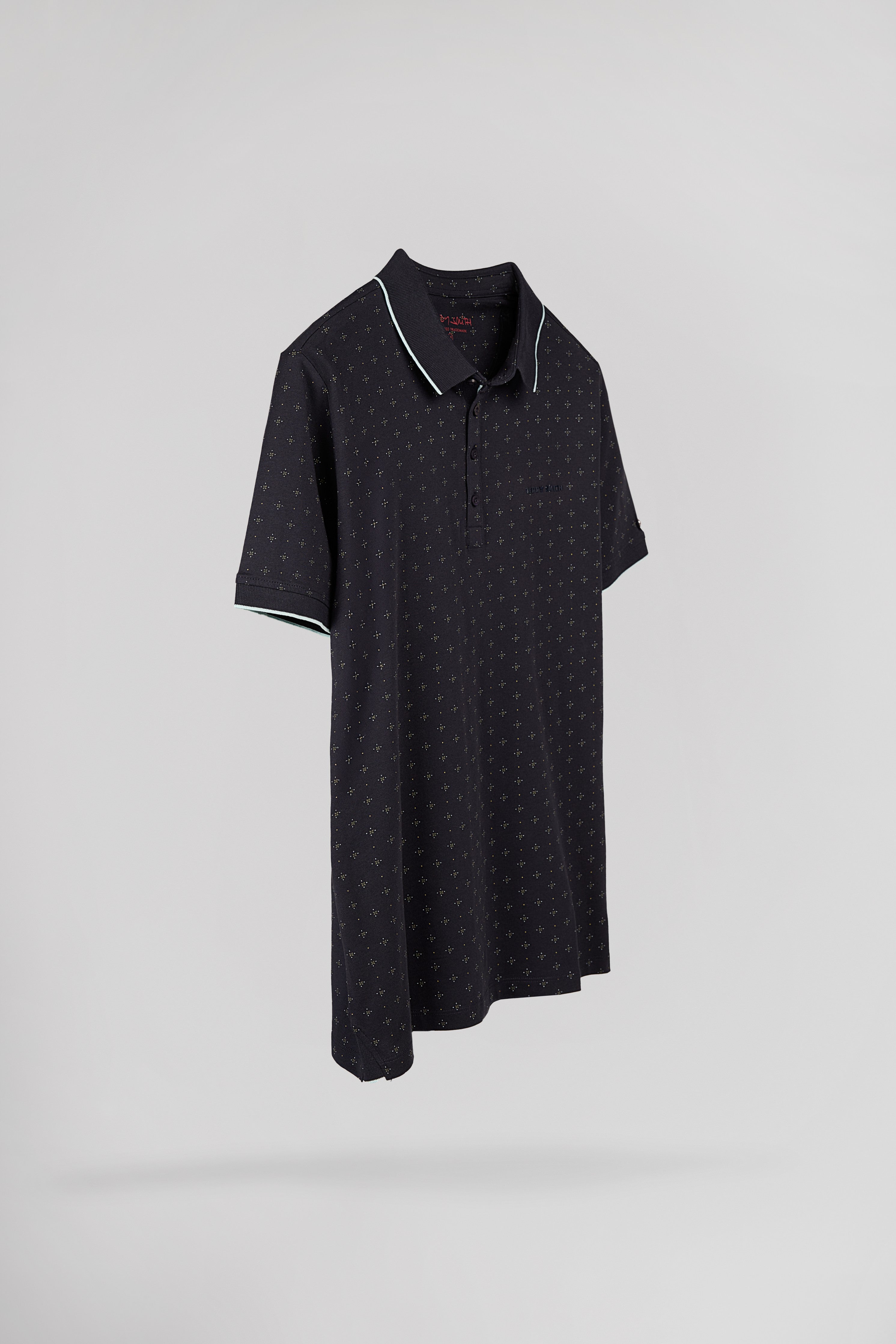 Teddy Smith Pasy 2 MC polo homme bleu marine piqué