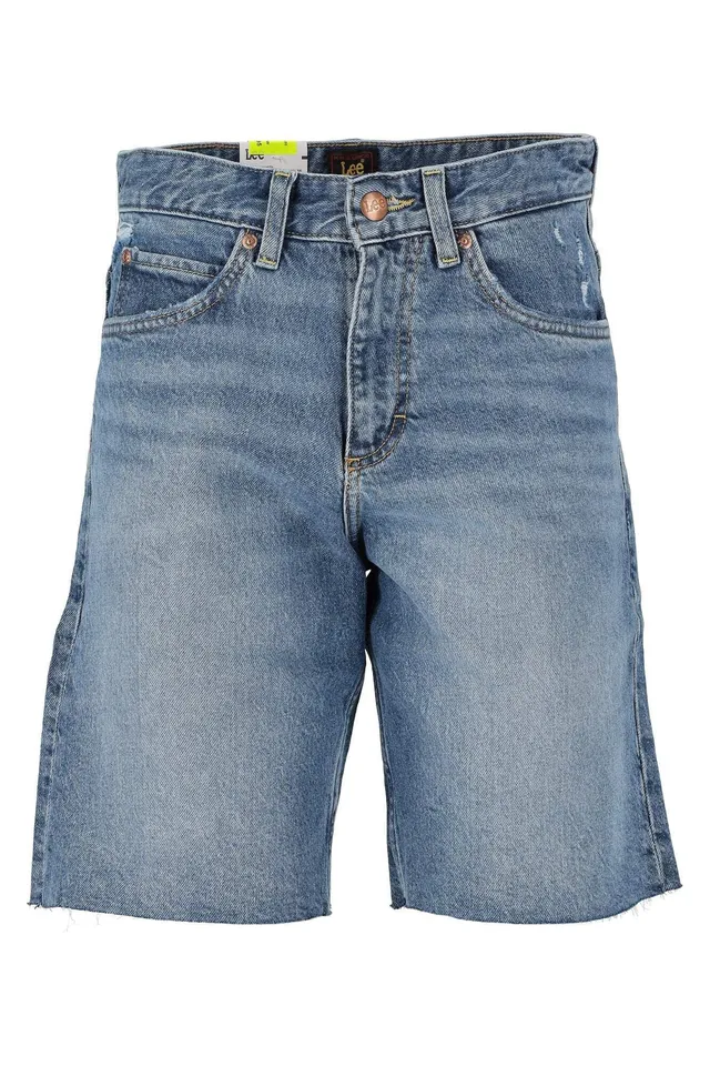 Lee Rider Loose Short short femme 28W Down The River denim