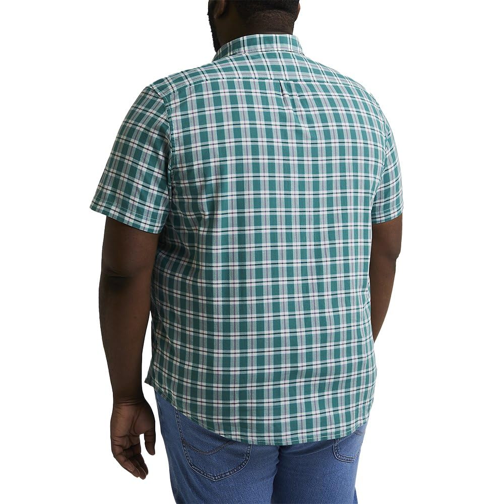 Lee Button Down t-shirt homme Monaco bleu marine