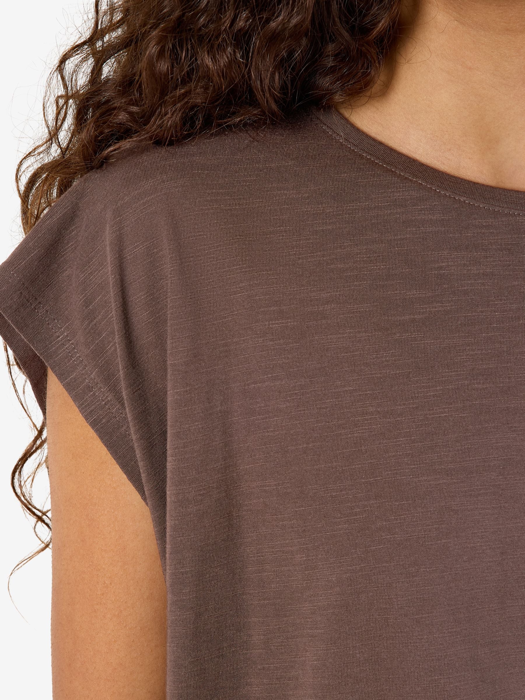 Noisy May Mathilde t-shirt oversize coton bio long