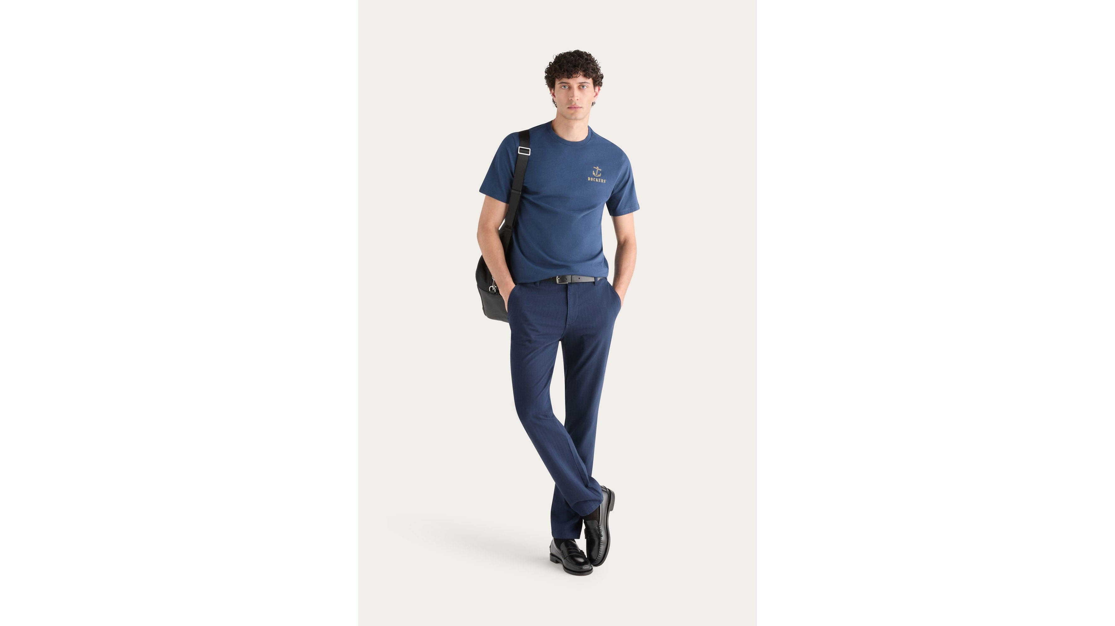 Dockers Ultimate Chino Slim pantalon chino bleu Navy Blazer