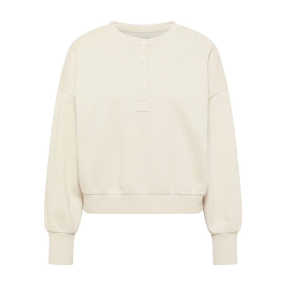 Lee Sweat Henley sweat femme col boutonné