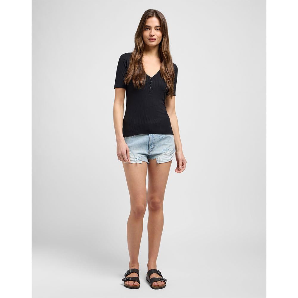Lee Rider Short 2 in short jean femme 29W boyfriend