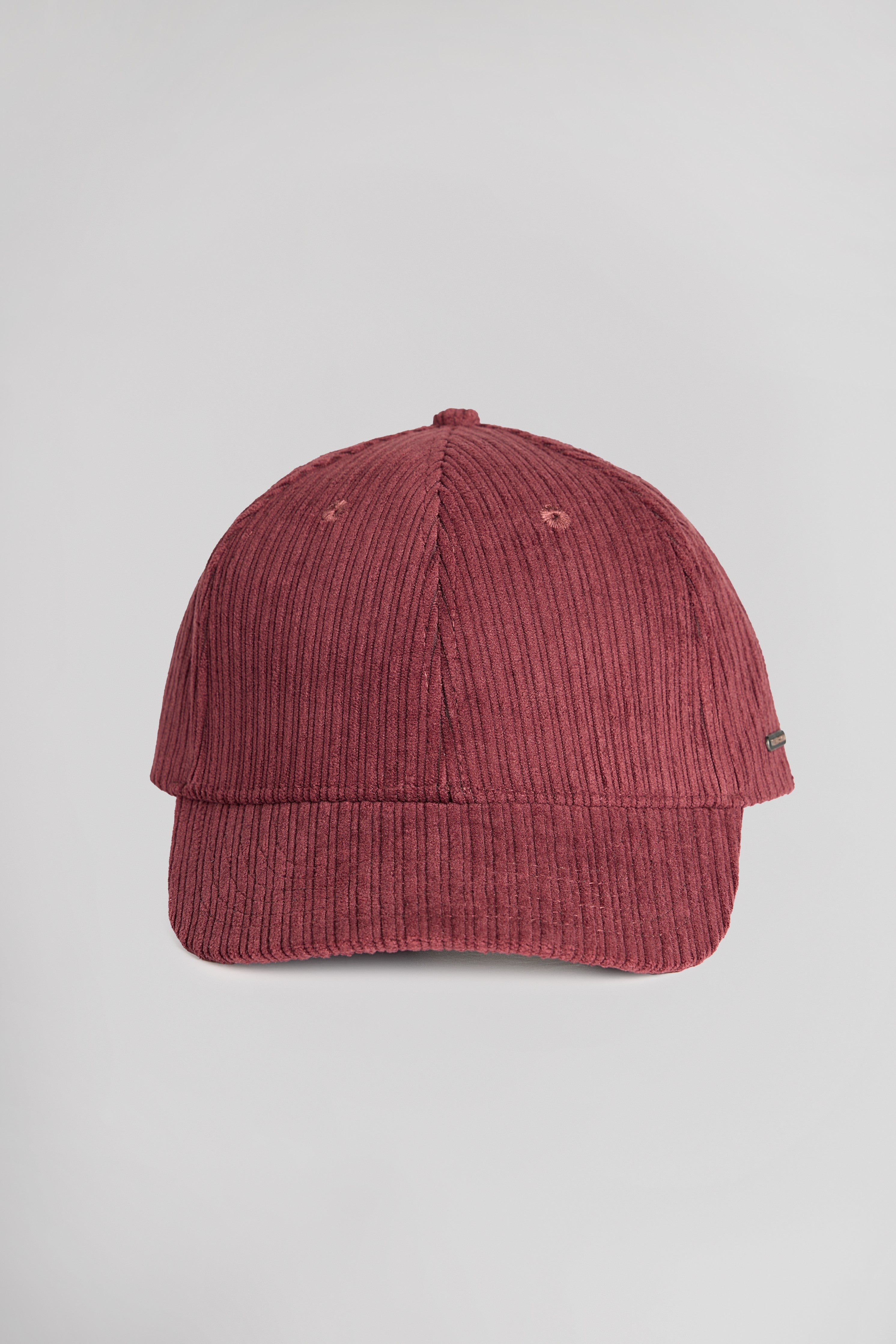 Teddy Smith C-Valou casquette velours bordeaux foncé vintage