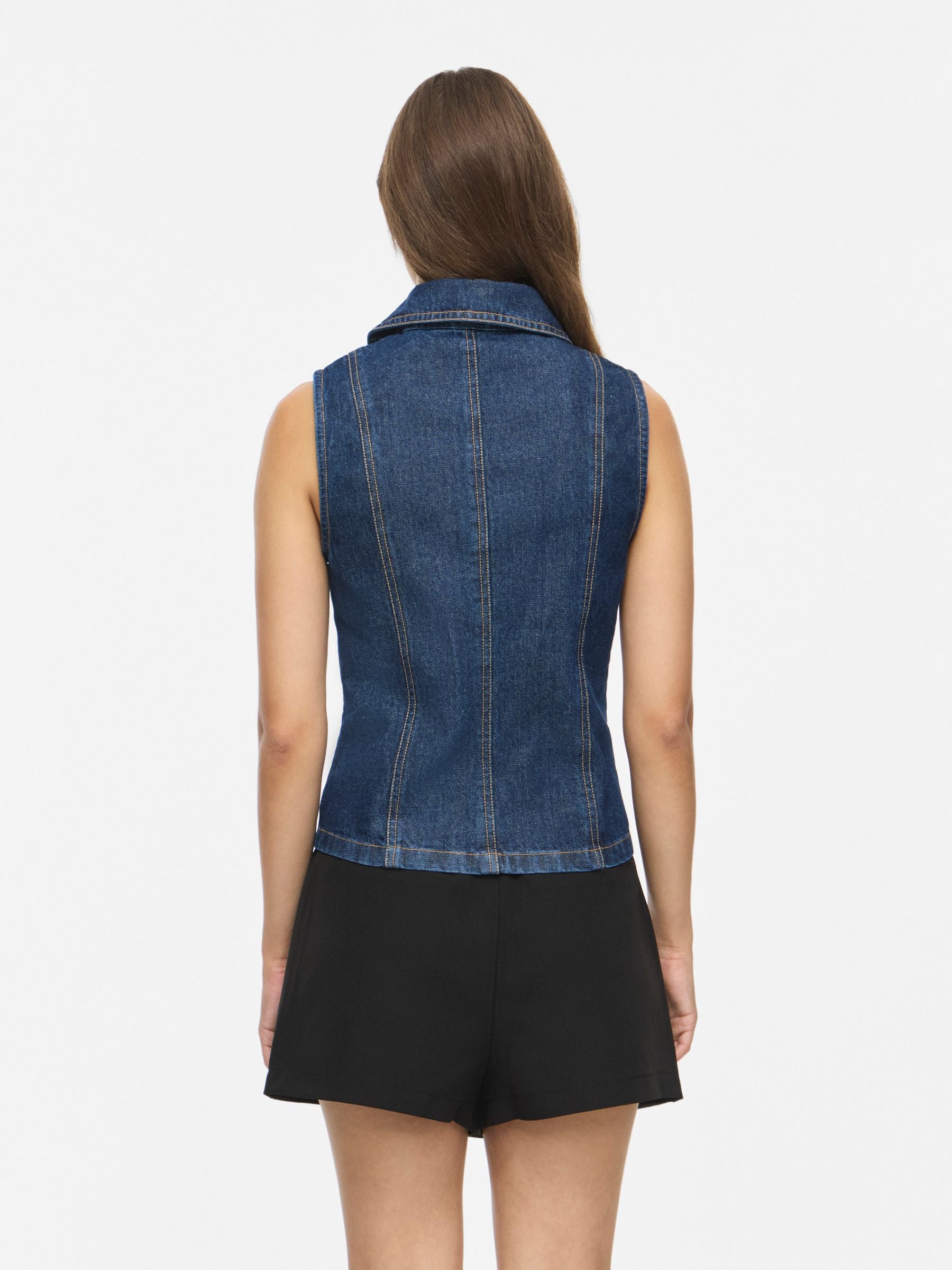 Noisy May NMSirena top en jean sans manches