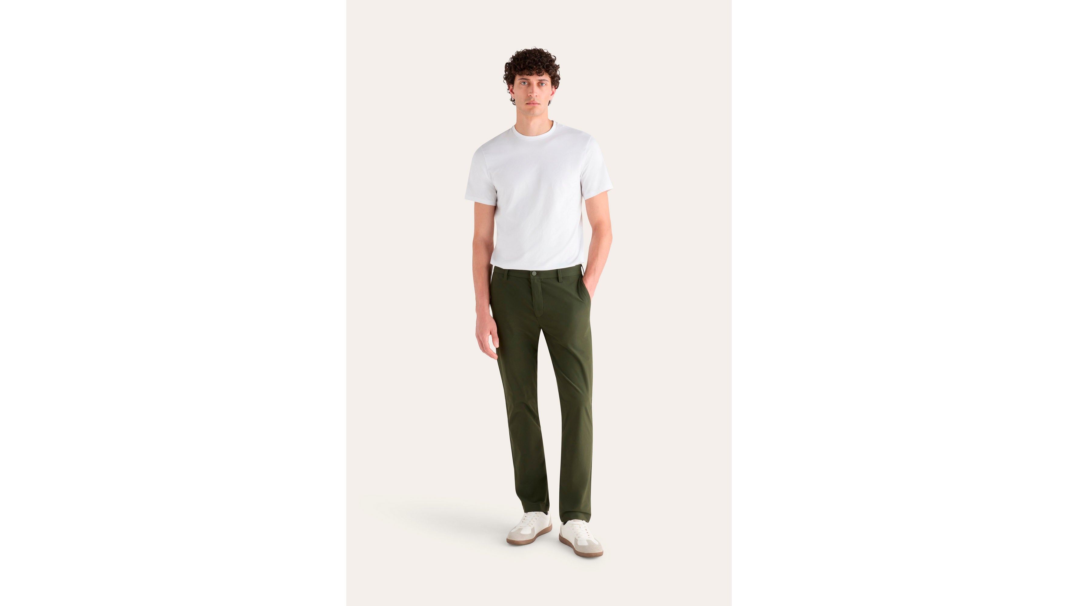 Dockers Go Chino chino slim vert Airweave