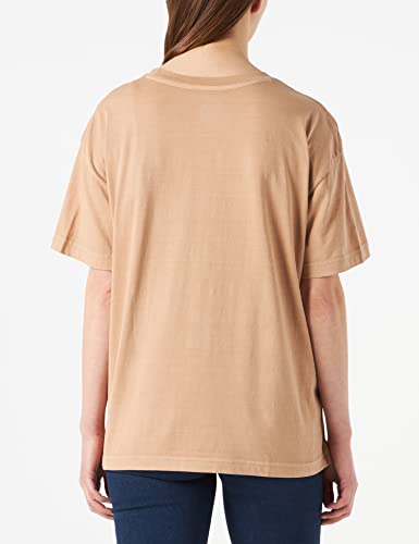 Lee Plain Crew Neck t-shirt femme Beige M col rond