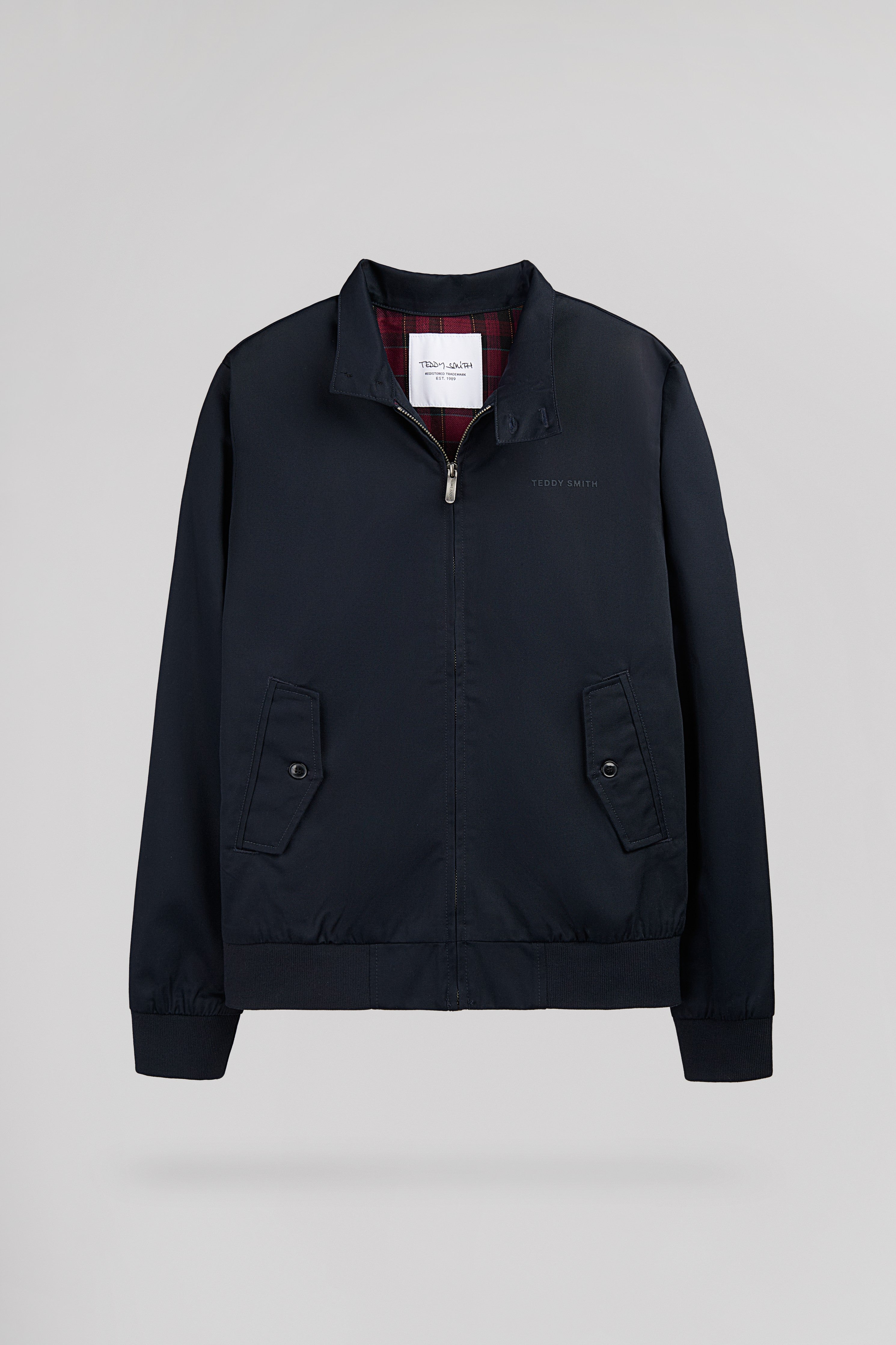 Teddy Smith Sanson 2 blouson bleu marine homme