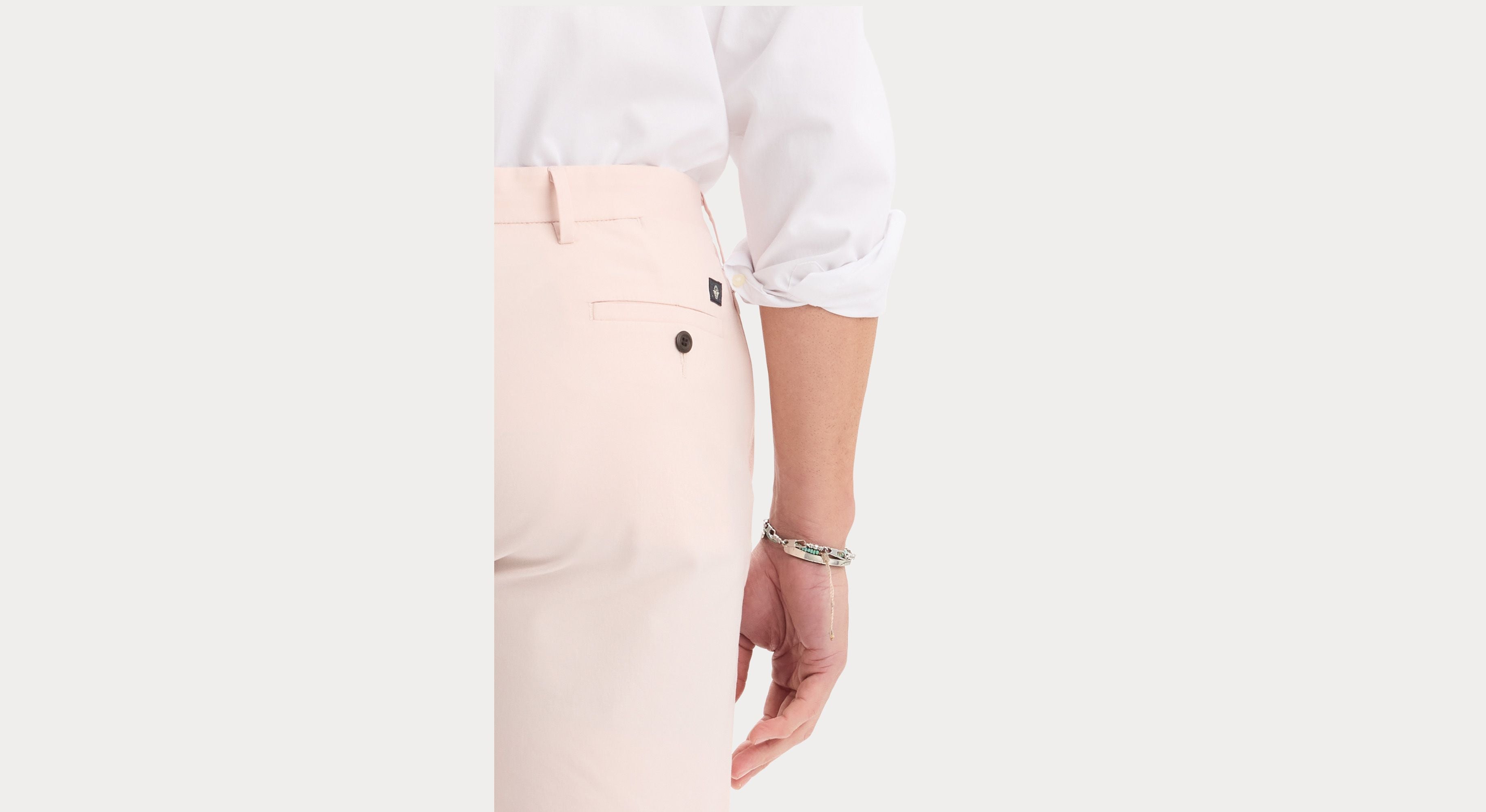 Dockers Supreme Flex Modern Chino short rose stretch