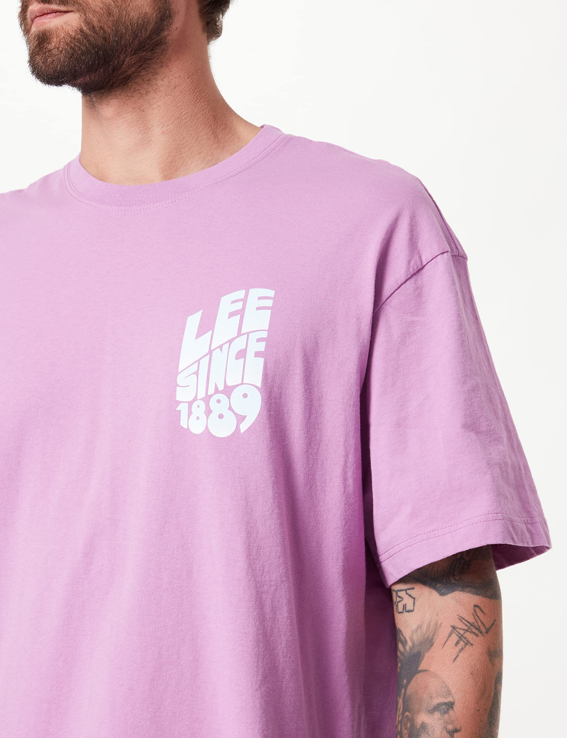 Lee 70s Loose t-shirt homme L Tall coton ample