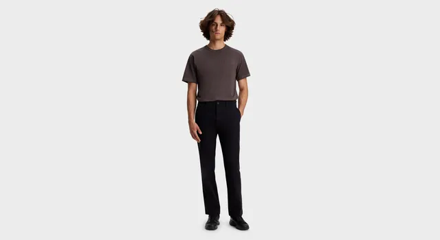 Dockers Alpha Chino pantalon homme noir coupe droite