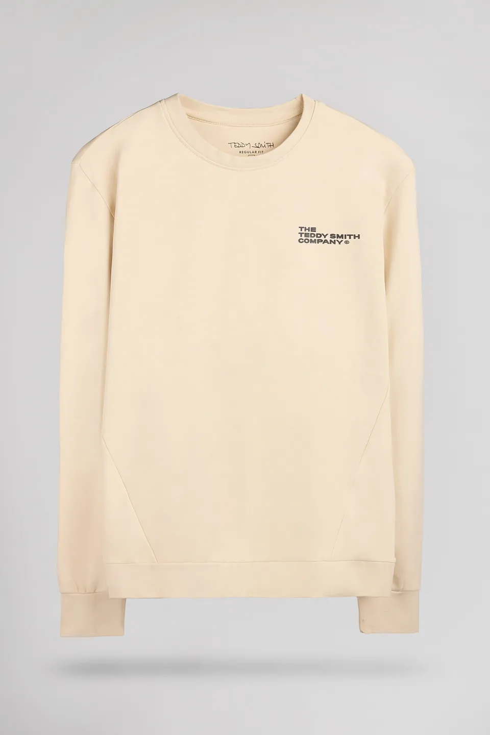 Teddy Smith S-Company RC sweat cream