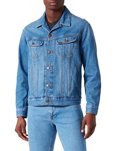 Lee Rider veste en jean homme S bleue denim