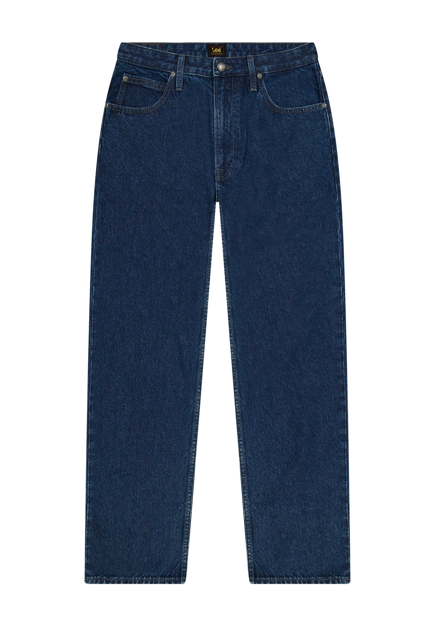 Lee Asher jean homme black star coupe ample
