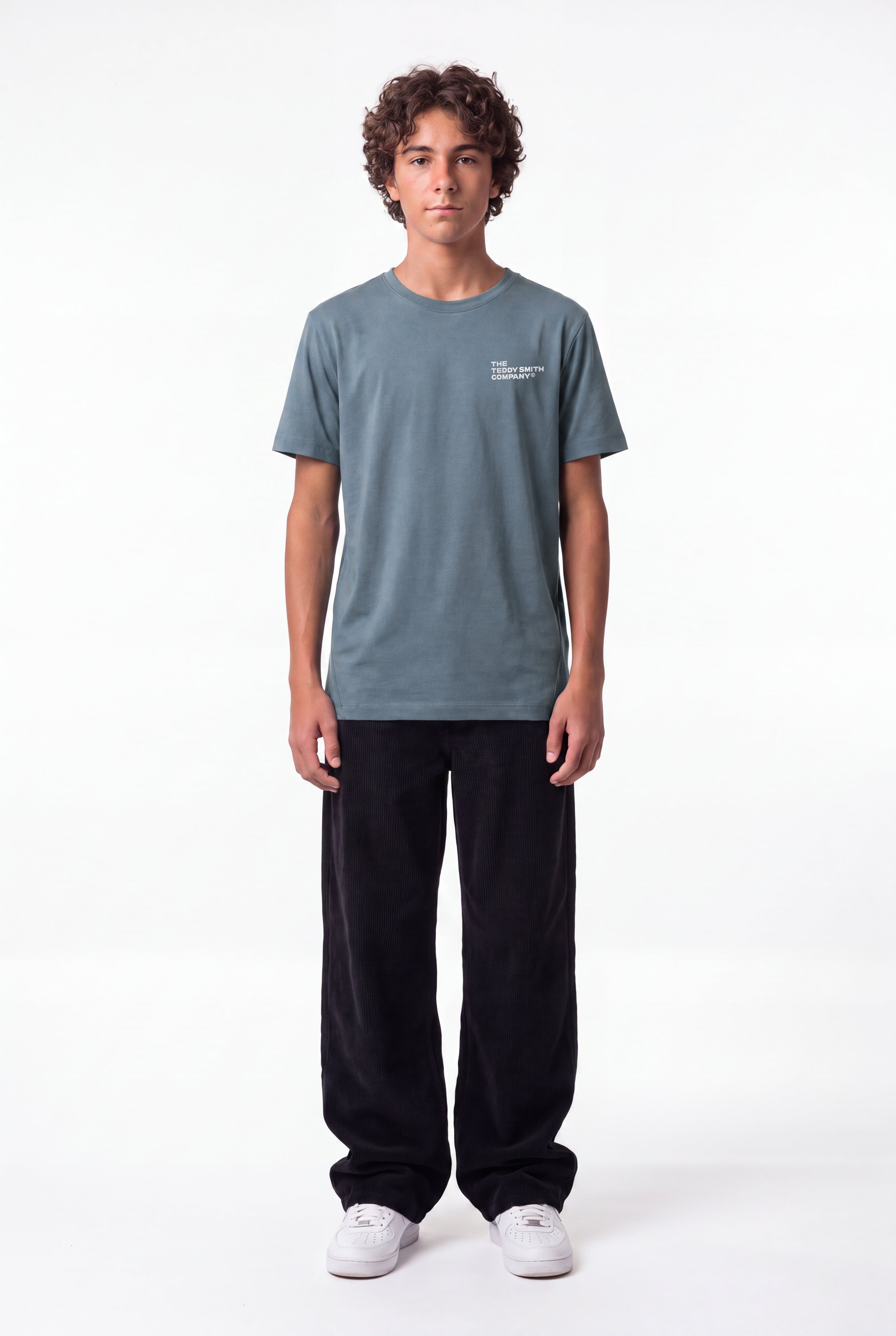 Teddy Smith T-Company t-shirt garçon gris météore