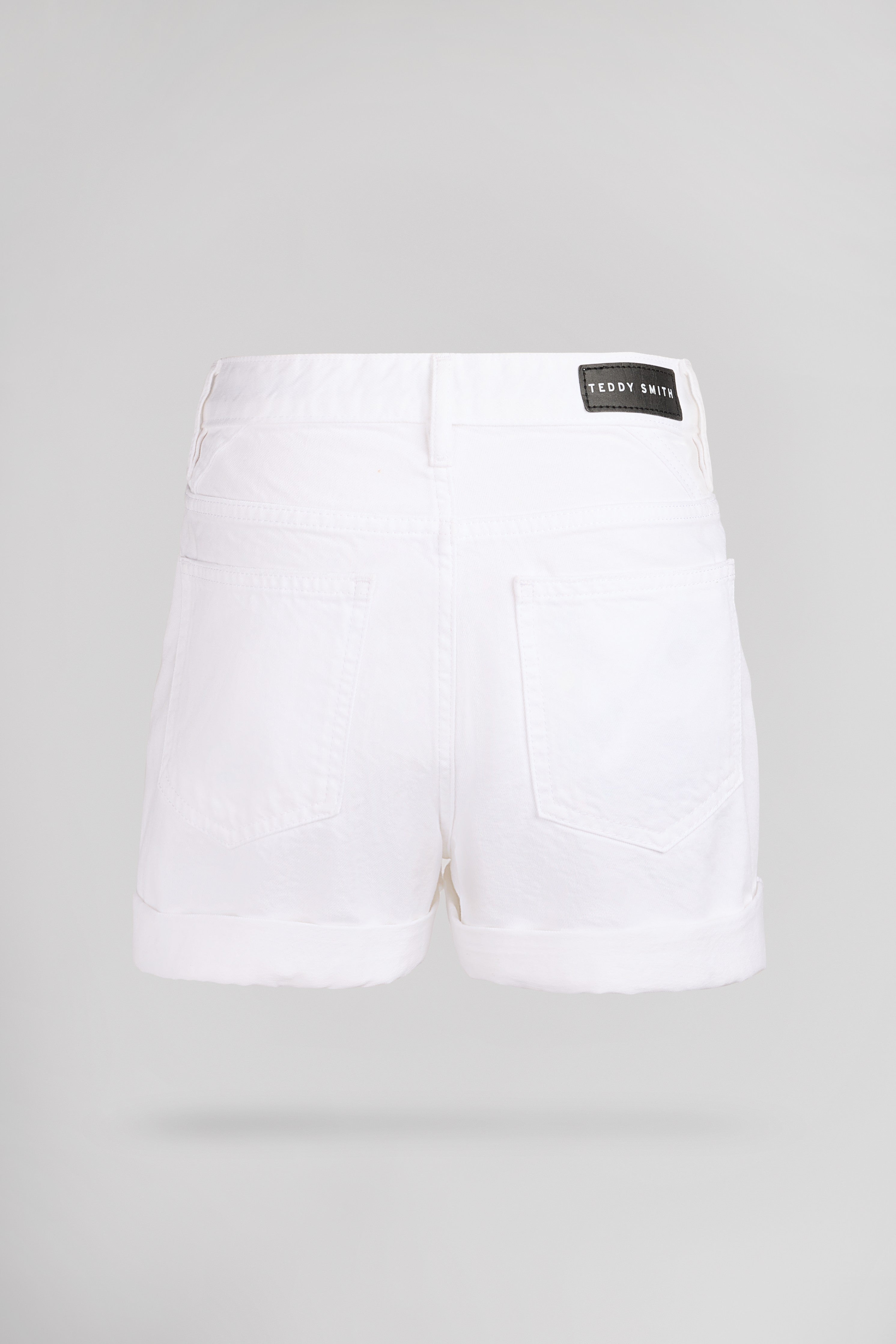 Teddy Smith S-Lucy SH JR short denim blanc fille