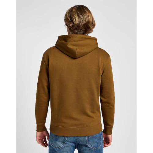 Lee Plain Hoodie sweat capuche homme uni molleton