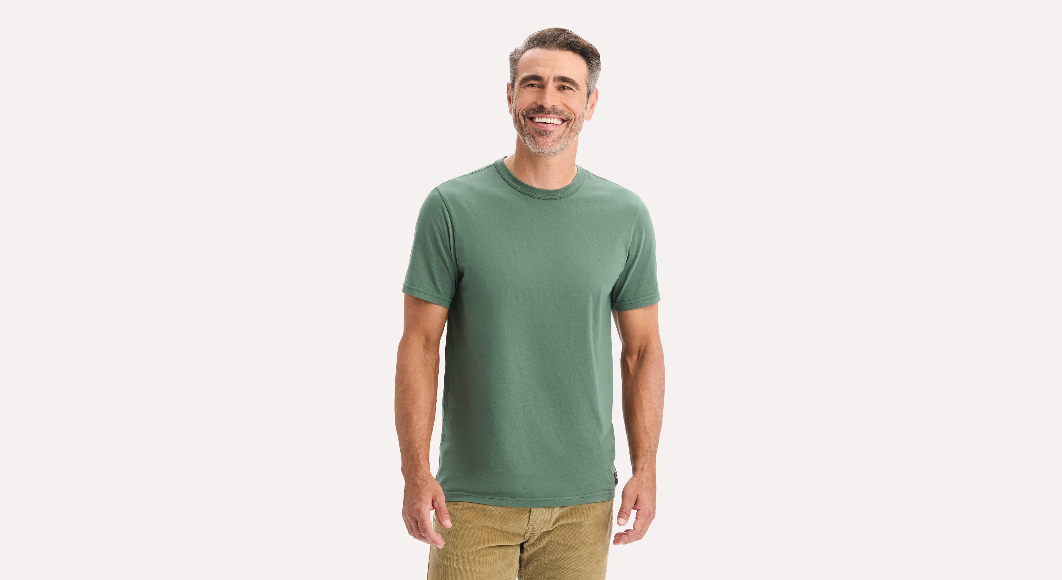 Dockers Original Tee Slim Fit t-shirt vert coton