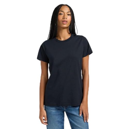 Lee SS Crew Twinpack lot 2 t-shirts femme XL noir blanc