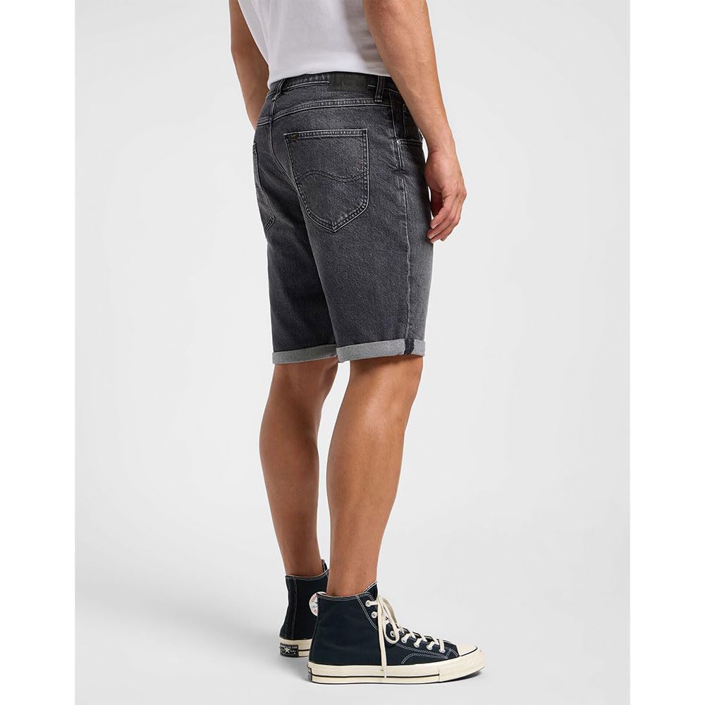 Lee 5 Pocket short homme Washed Otto mi-cuisse