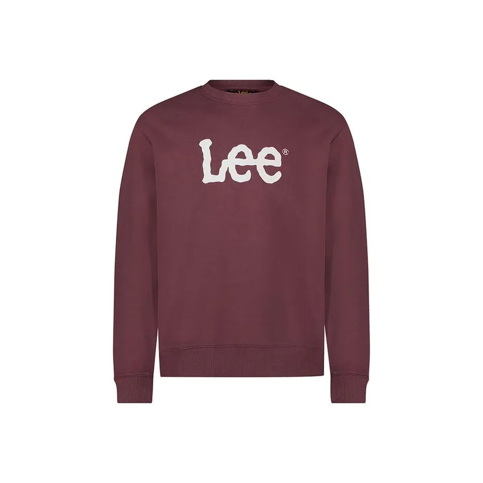 Lee Wobbly SWS sweat homme Velvet Beet coupe regular
