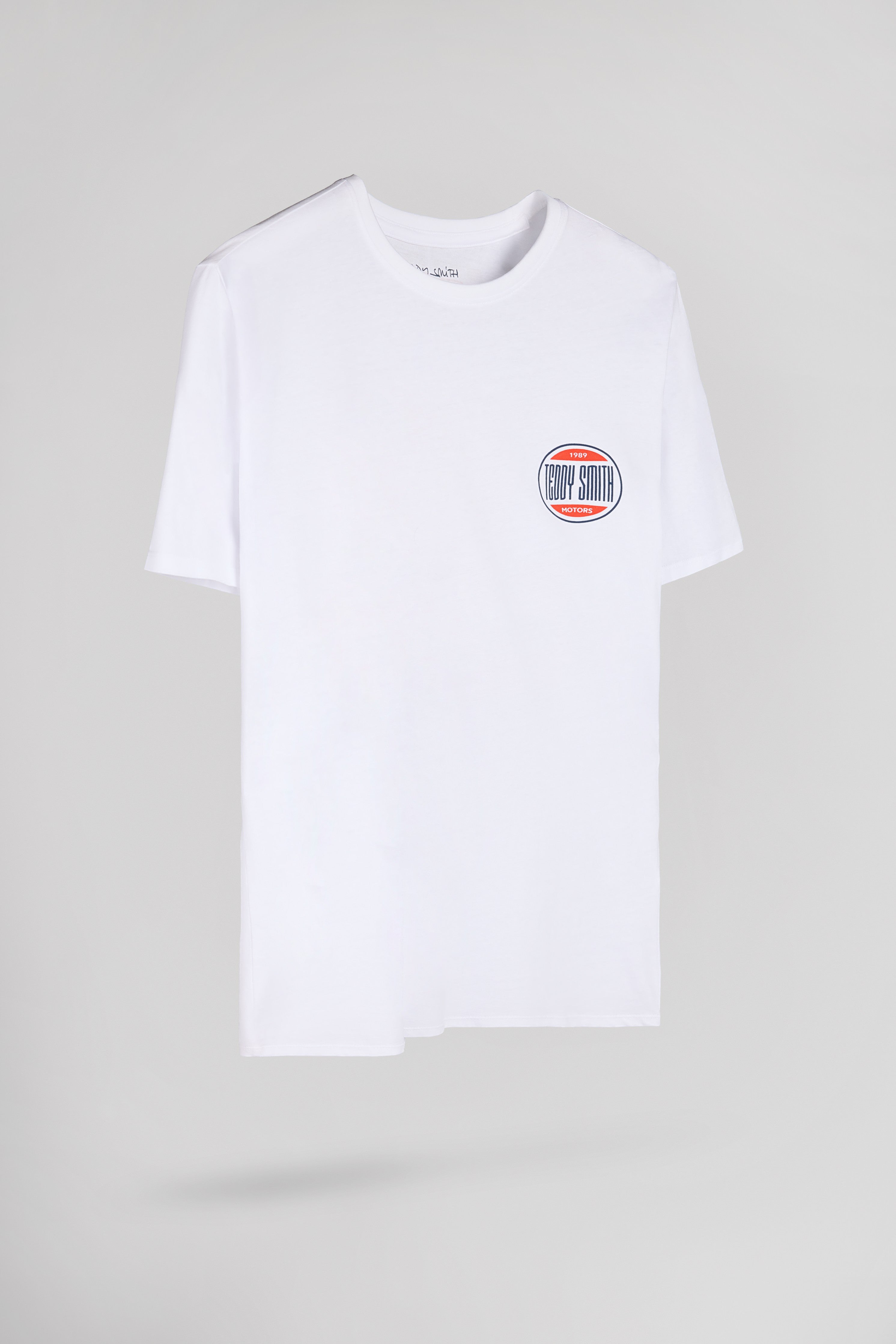 Teddy Smith T-Cars 1 MC t-shirt homme blanc racing