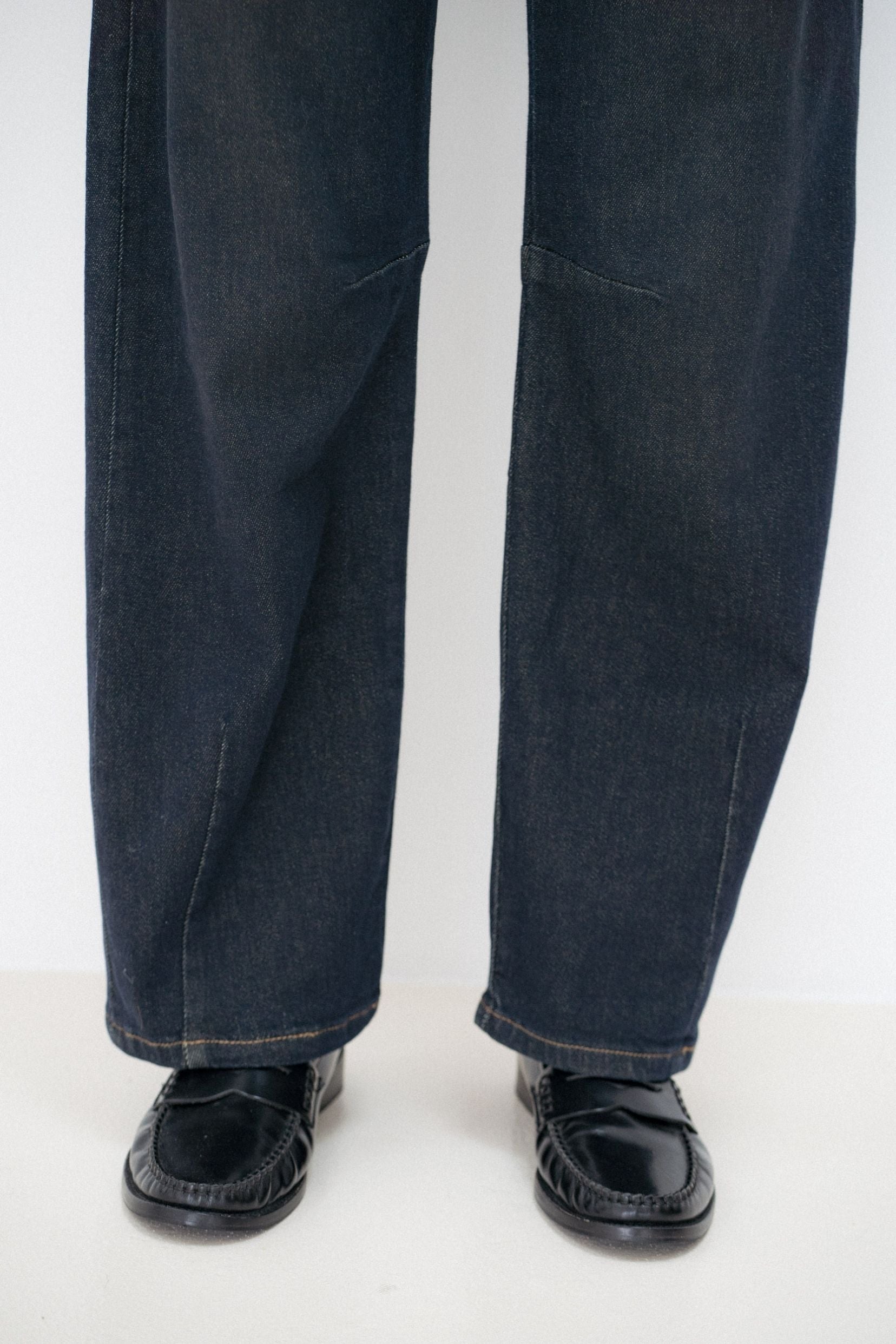 Maison Onado Barrel Love jean barrel bleu vintage