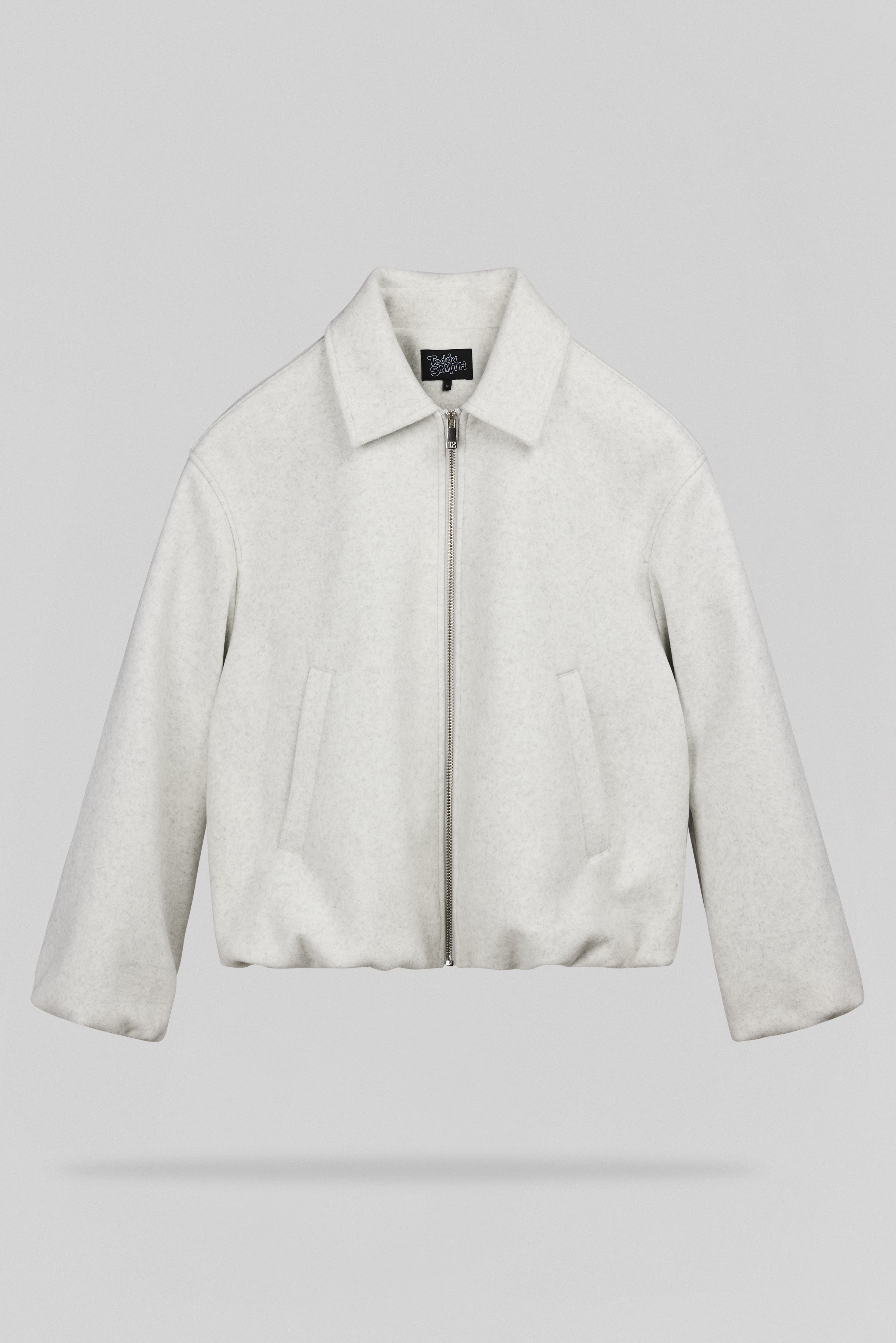 Teddy Smith B-Orana blouson ivoire chiné effet boule femme