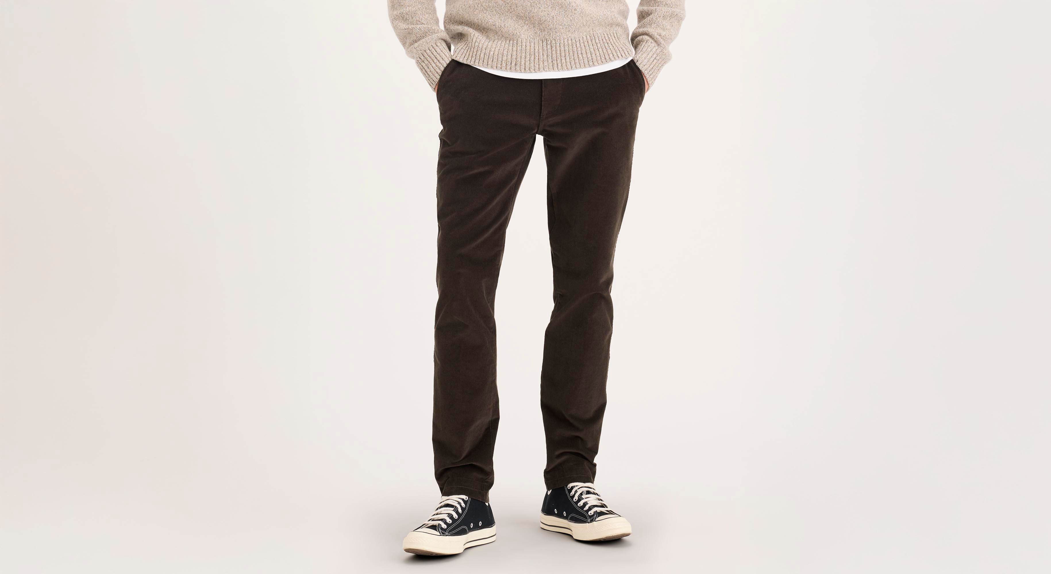 Dockers Ultimate Smart 360 Flex chino marron coupe skinny