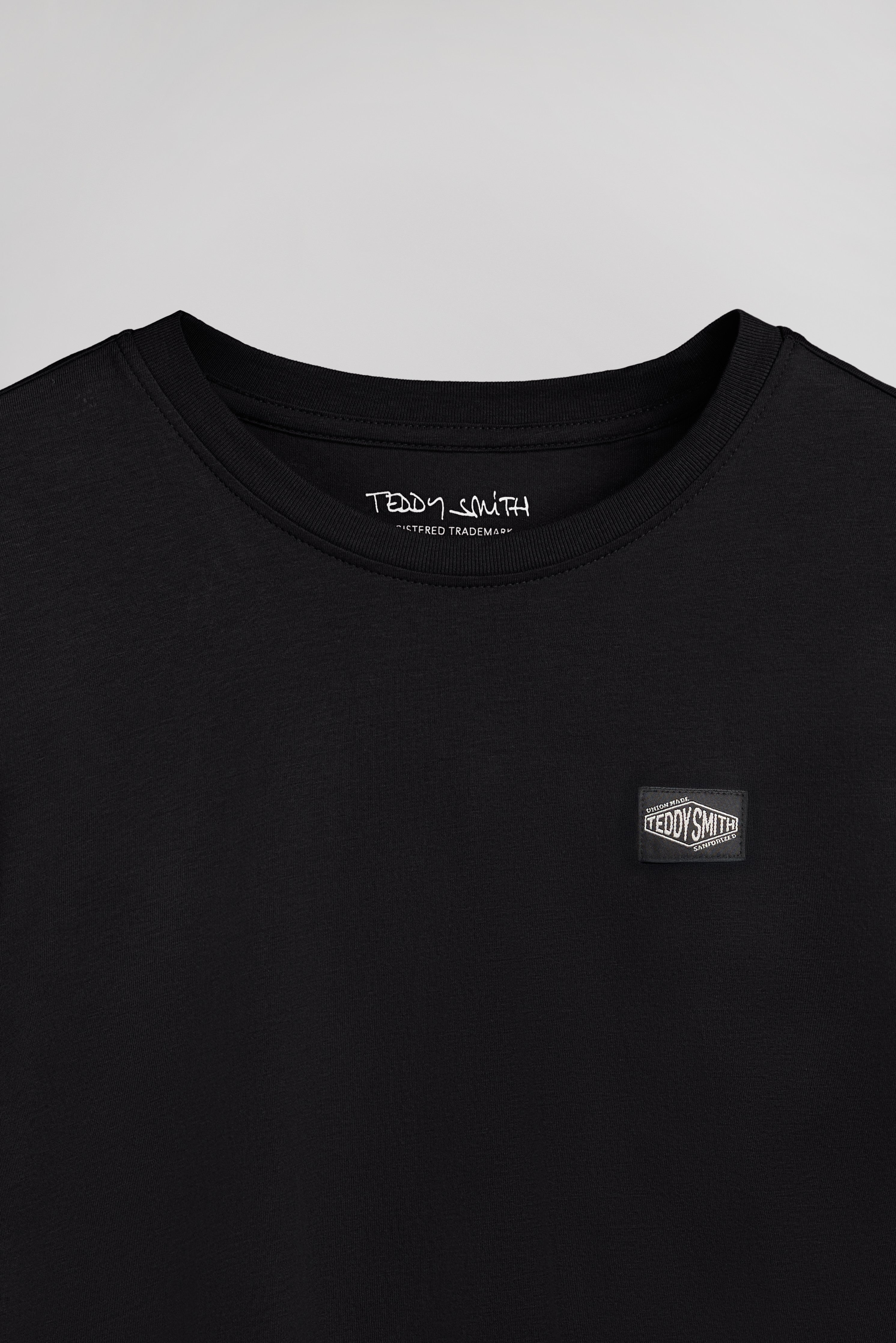 Teddy Smith T-Lionel MC JR t-shirt noir garçon coton
