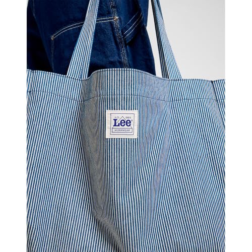 Lee Beach Bag sac de plage rayé selvedge