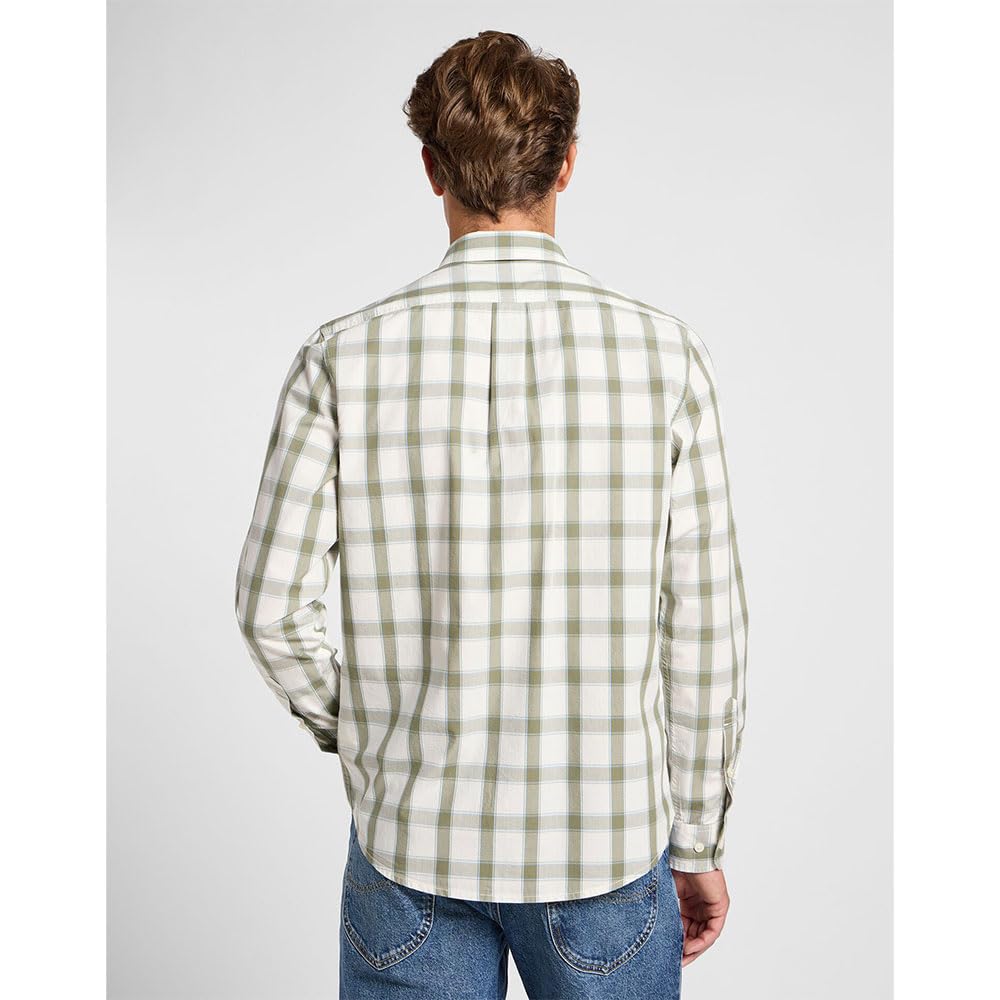 Lee Button Down Chemise Homme Lakeside Wash Taille XL