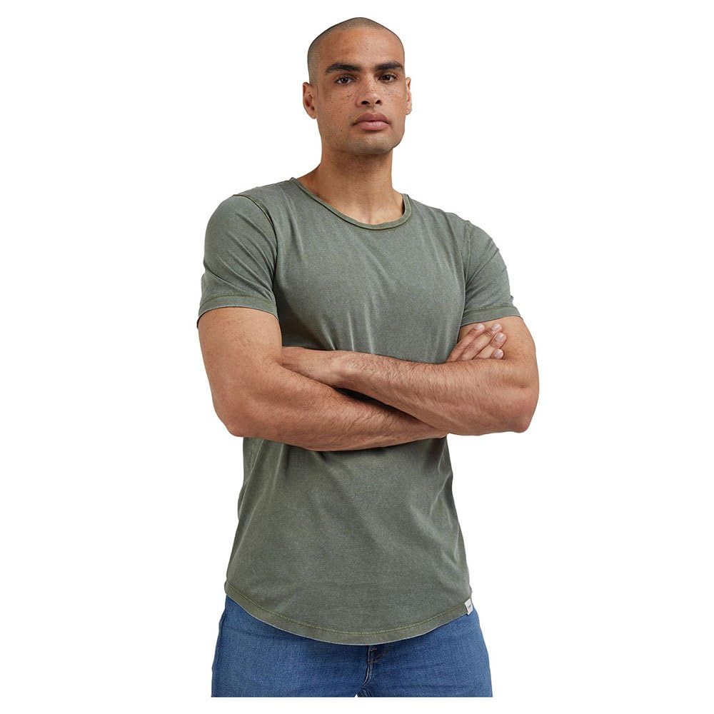 Lee Shaped Tee Eden t-shirt vert émeraude coupe regular