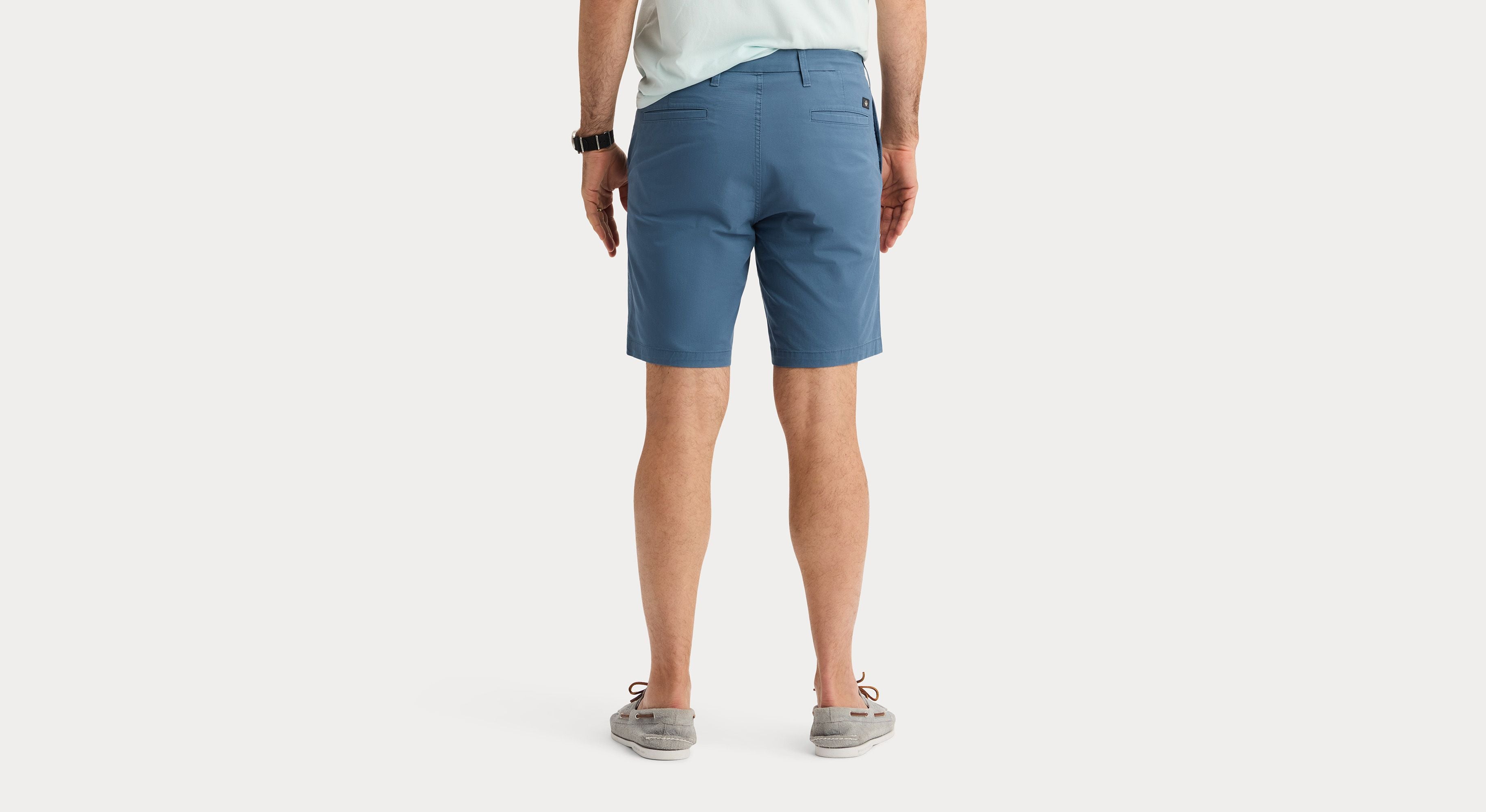 Dockers Ultimate Shorts short homme bleu Bering coupe droite