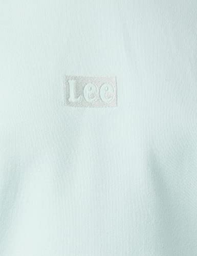Lee Shrunken sweat femme Sea Green molleton