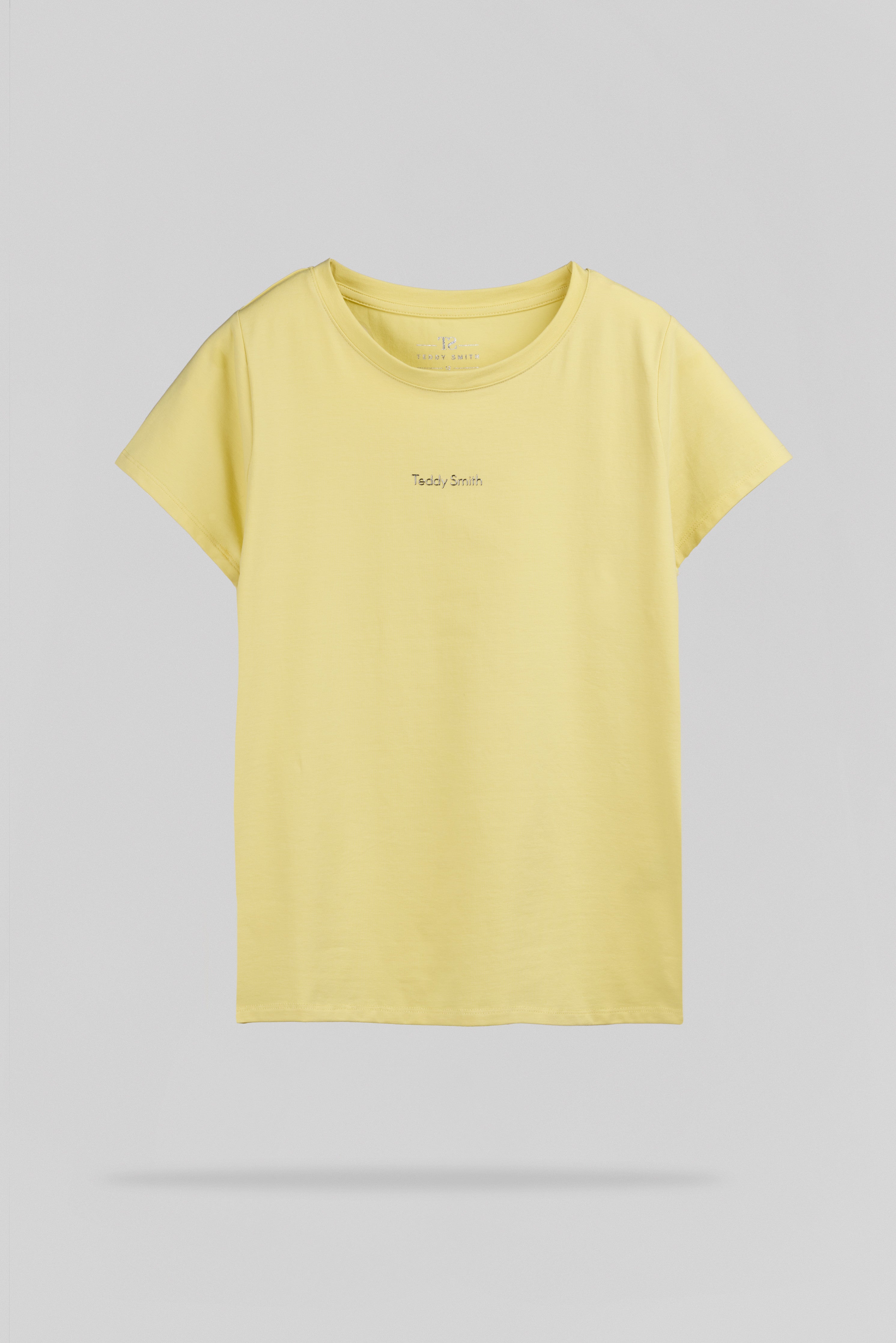 Teddy Smith T-Ribelle MC t-shirt jaune citron
