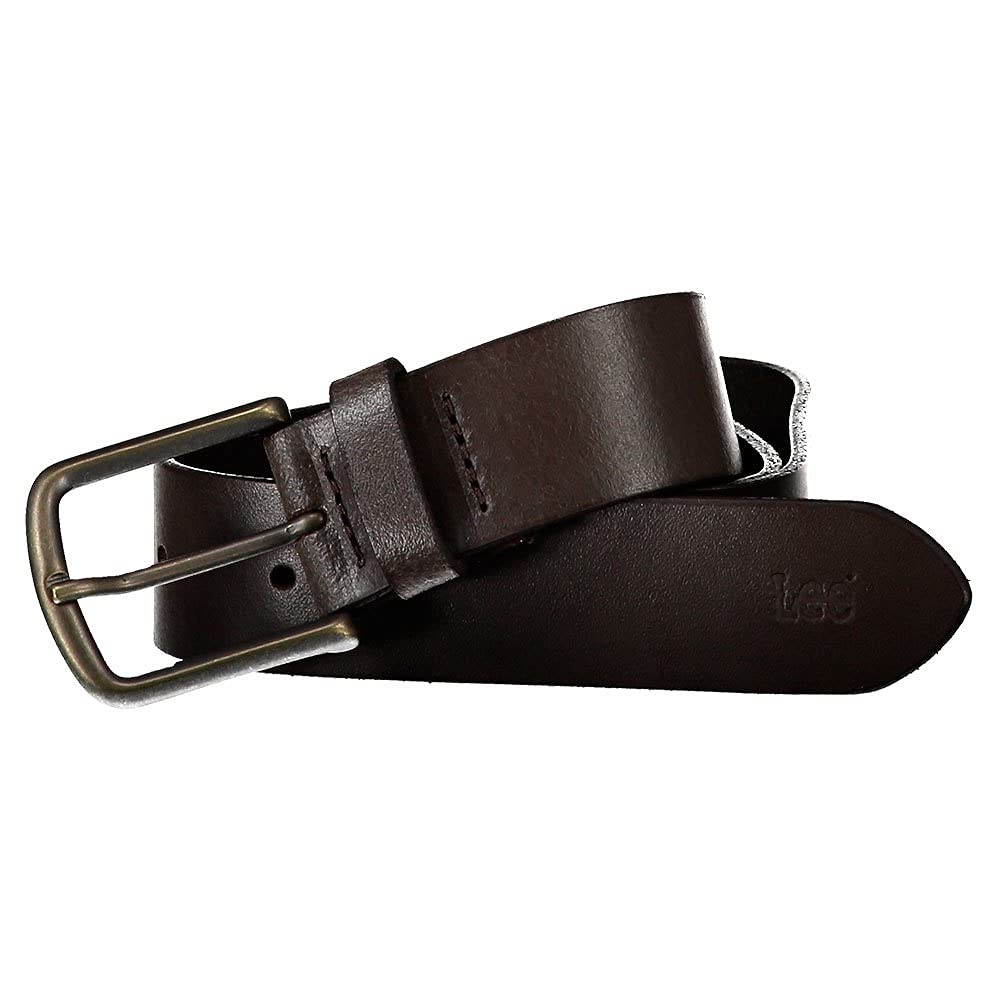 Lee Core Belt ceinture homme cuir marron foncé 85