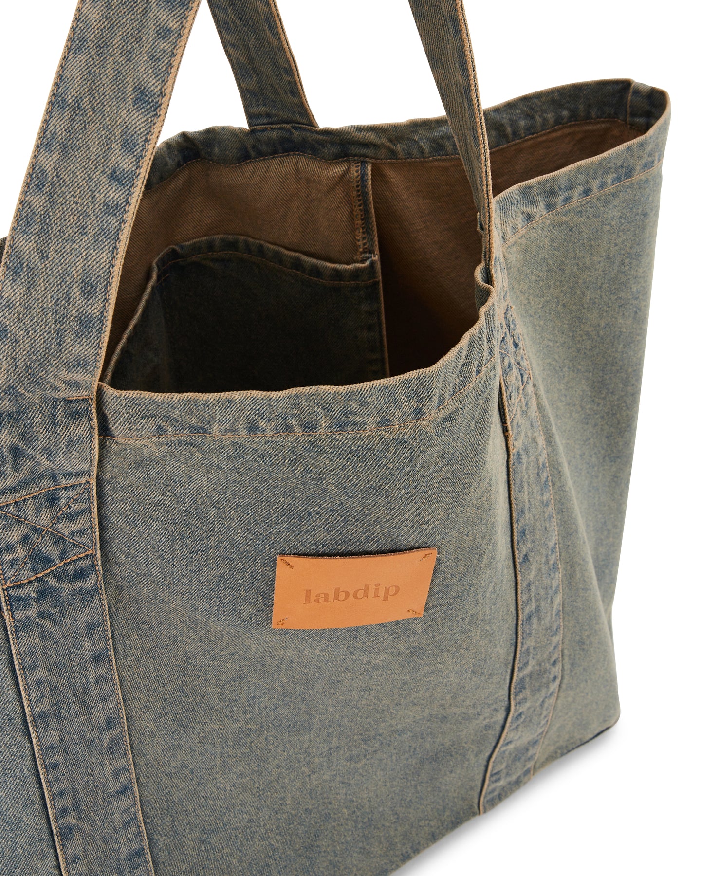 Labdip Aspen Denim Dirty Blue GB 40 cabas oversize