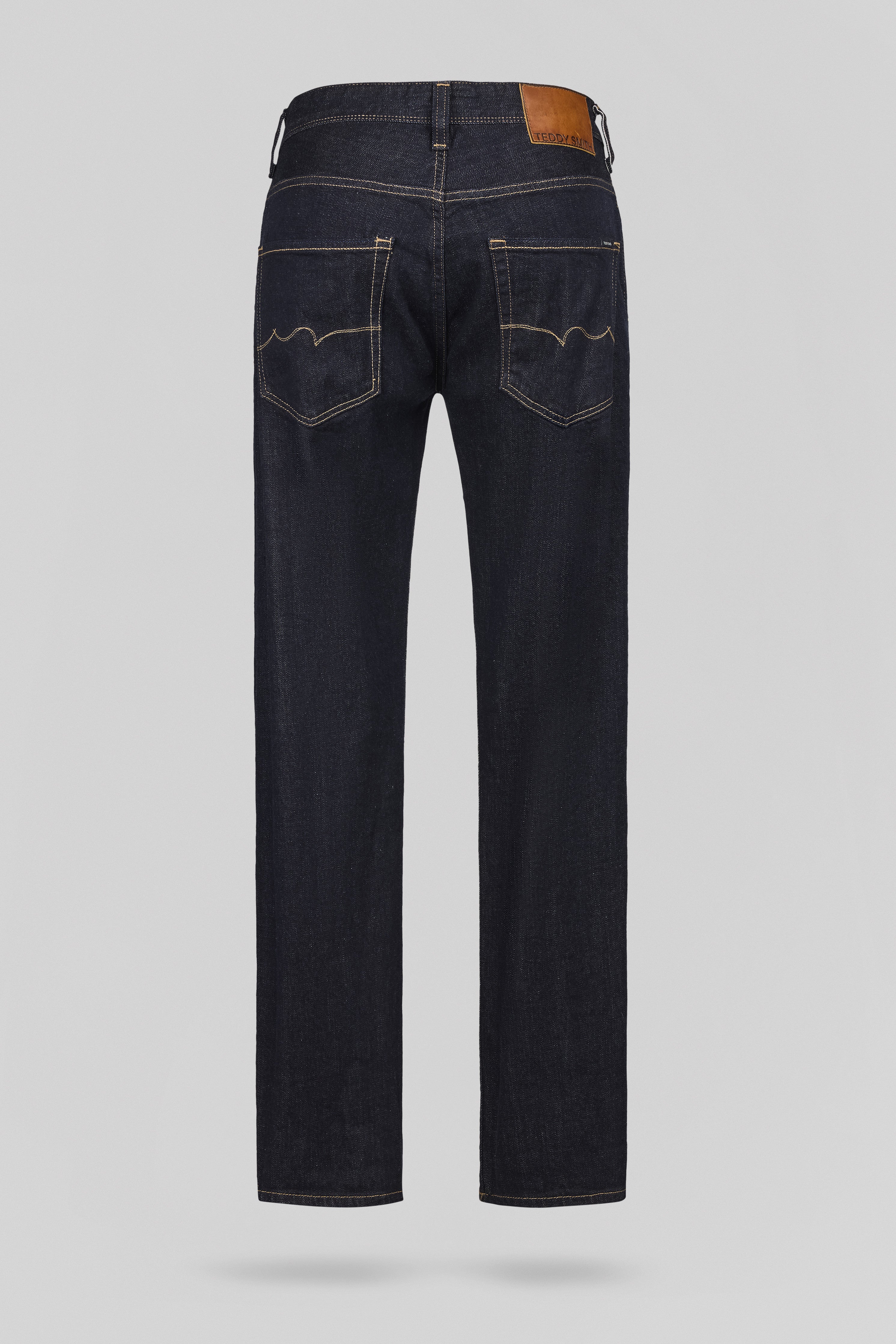 Teddy Smith Reg Selvedge jean droit dark blue L32